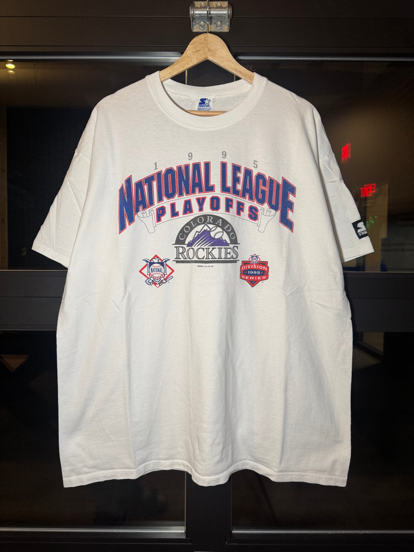 95’ MLB Rockies Playoff Tee
