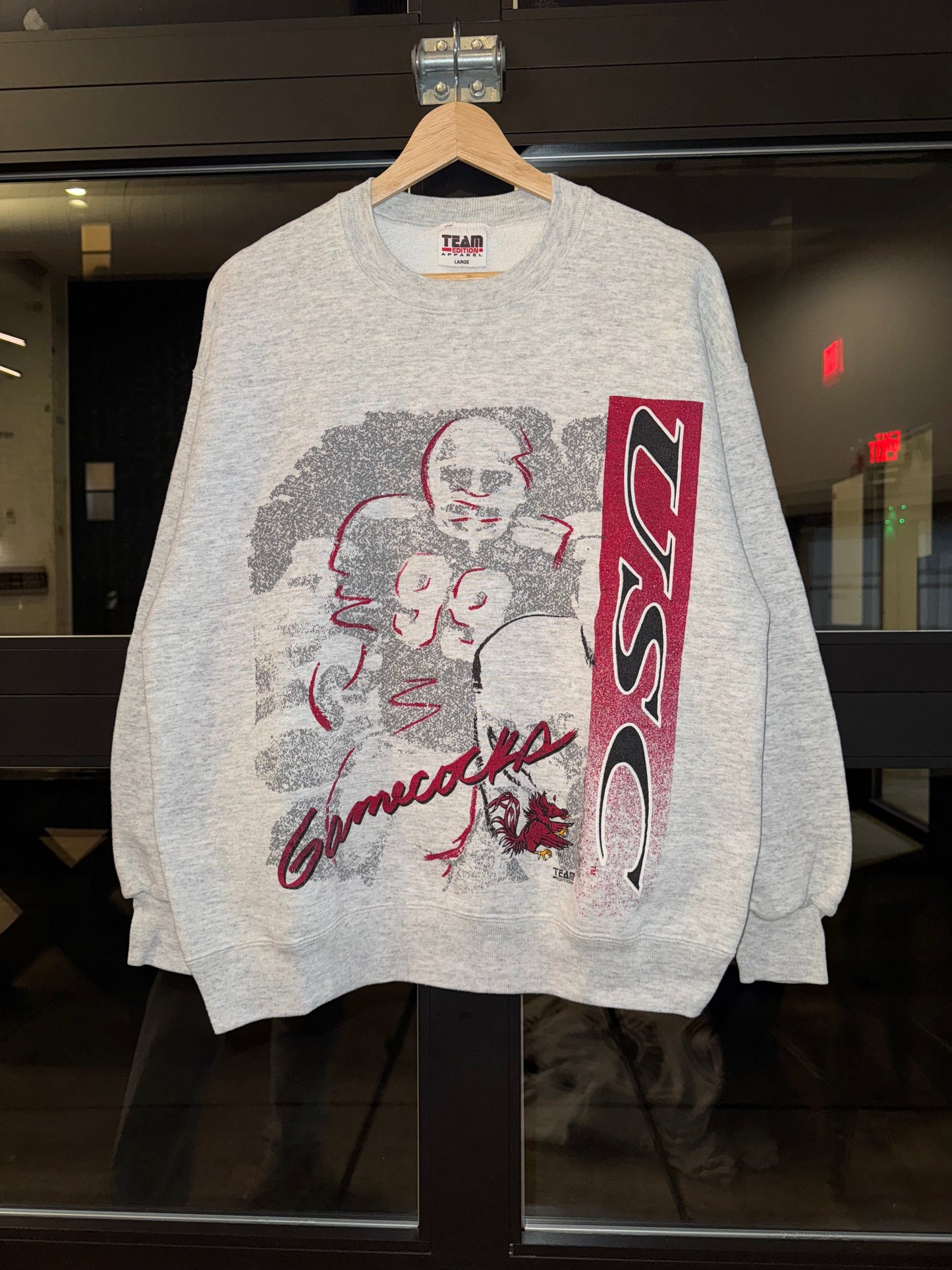 90s S.Carolina Football Player Crewneck