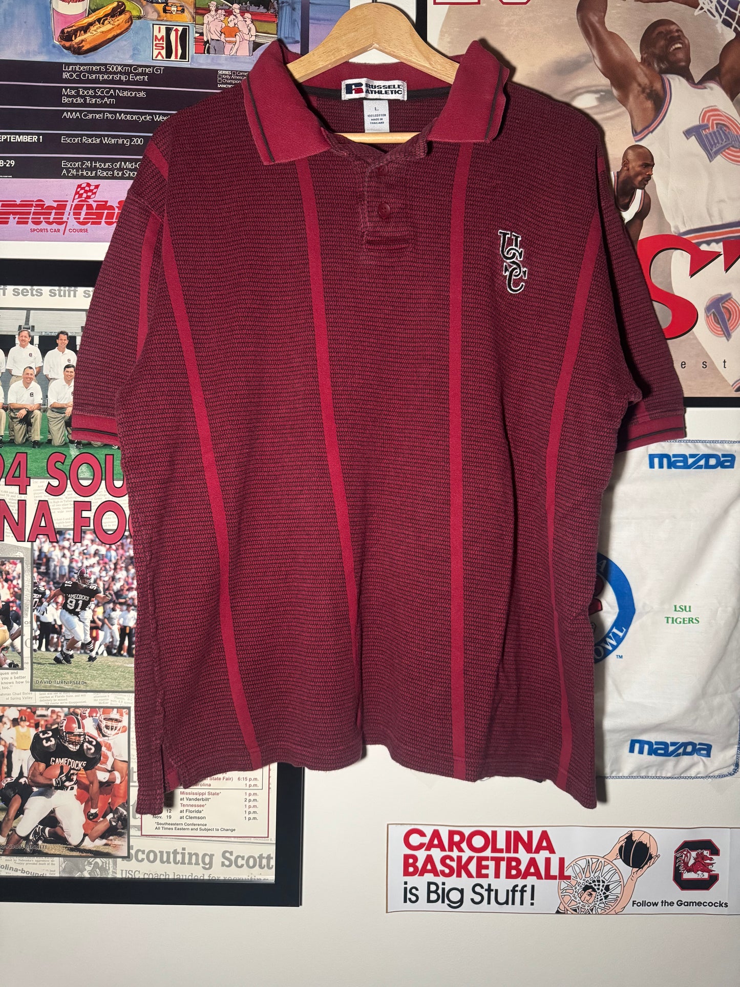 90s USC Chain Russell Polo