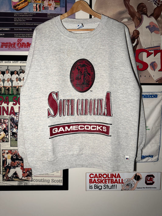 90s S.Carolina Crest Bar Crewneck