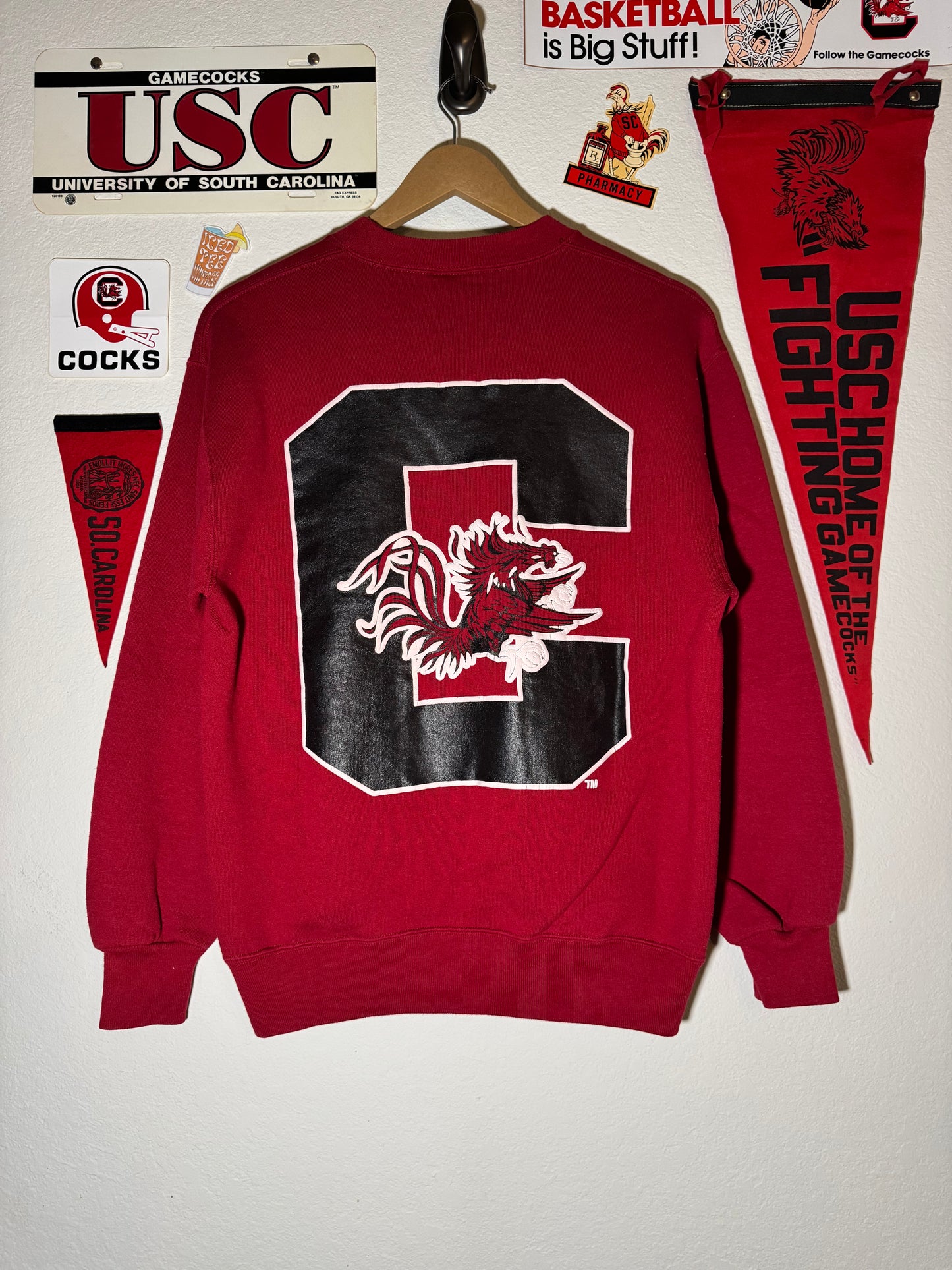 90s Gamecock Crest Crewneck
