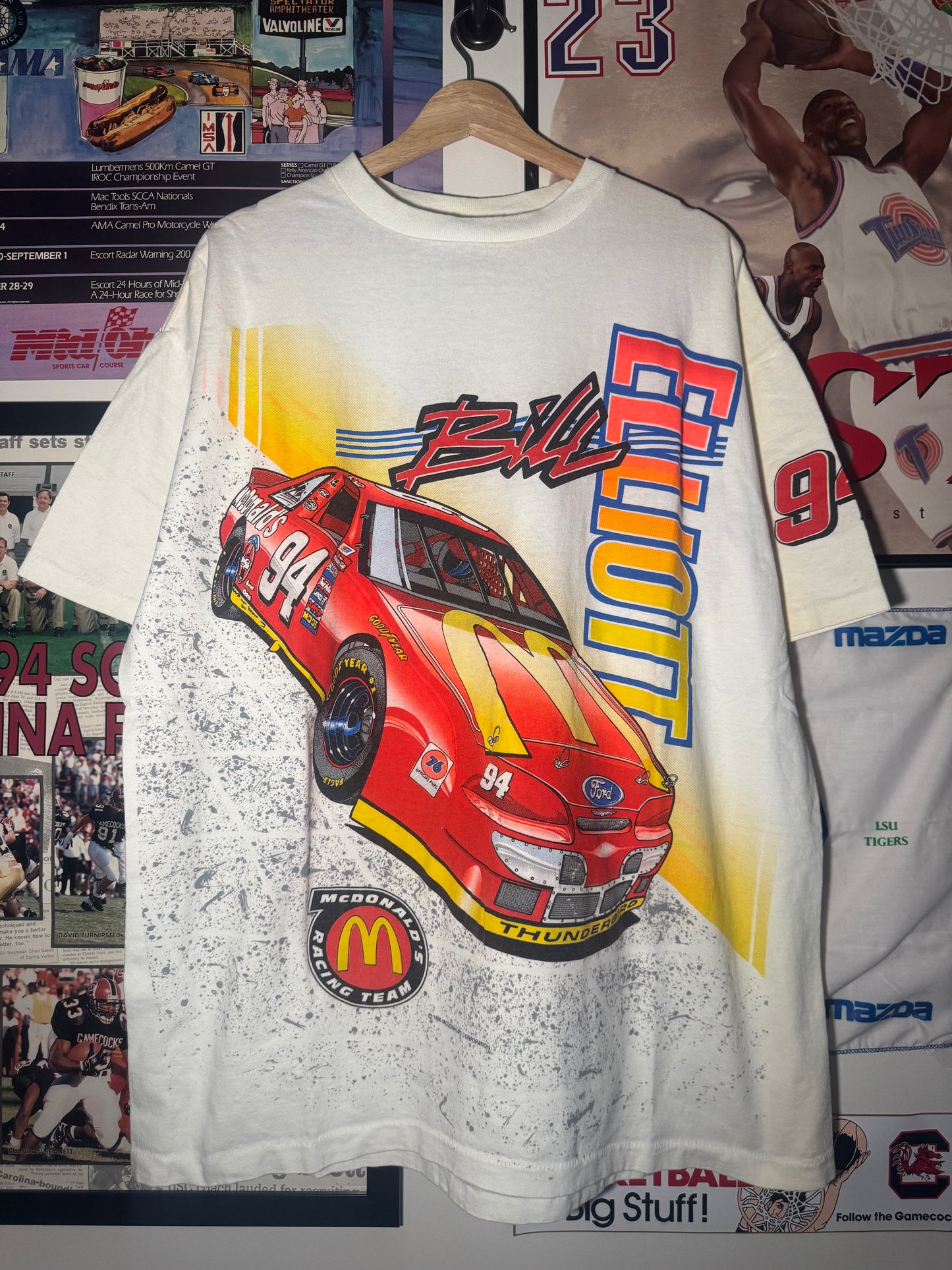 90s Bill Elliot AOP Tee