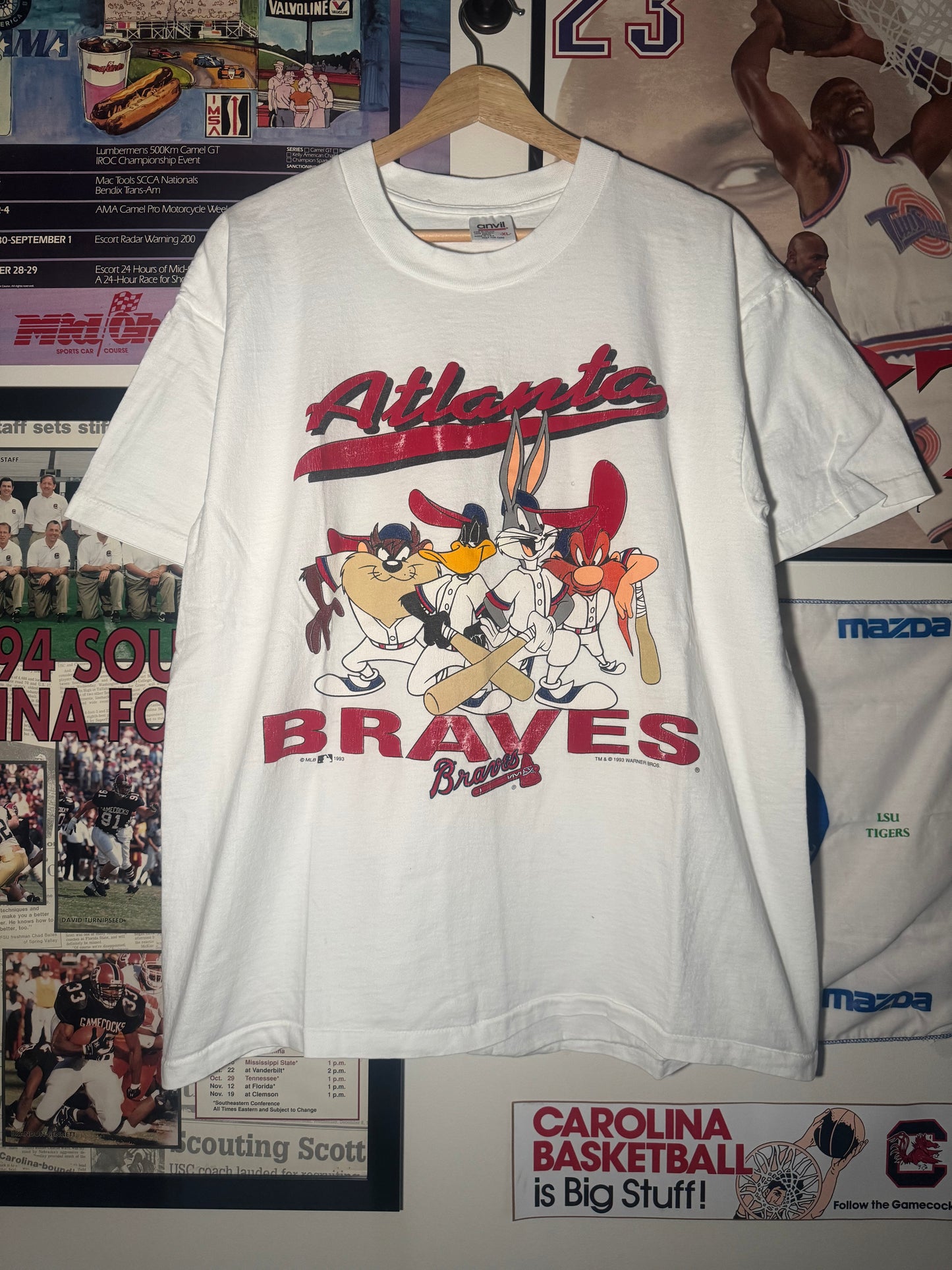 90s Braves Looney Tunes Tee