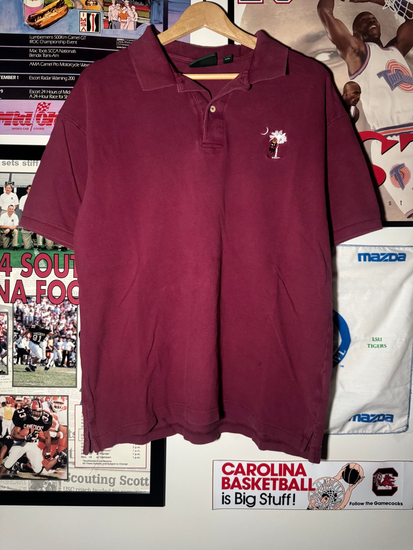 90s Cocky Palmetto Tree Polo