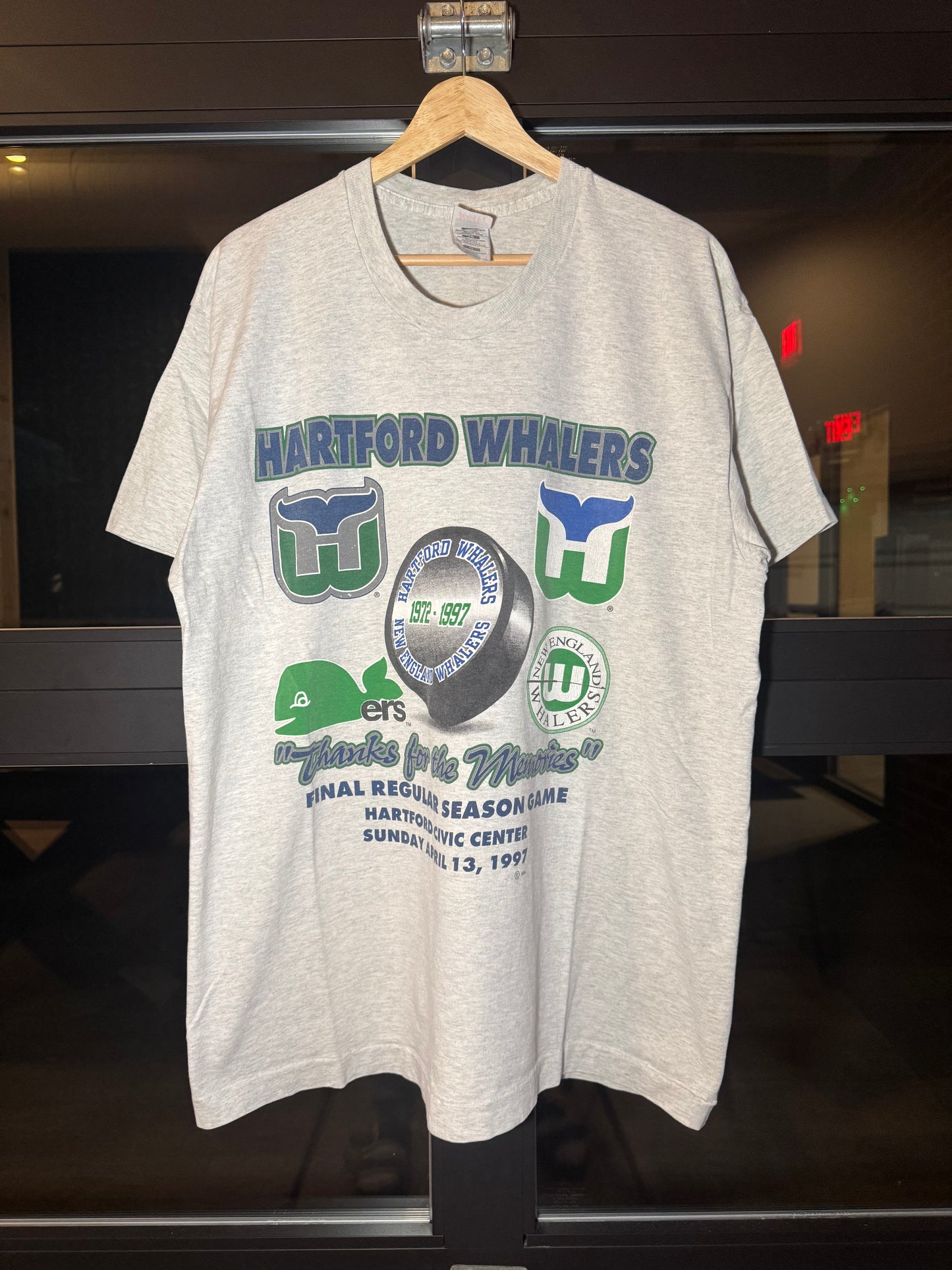 97’ Hartford Whalers Tee