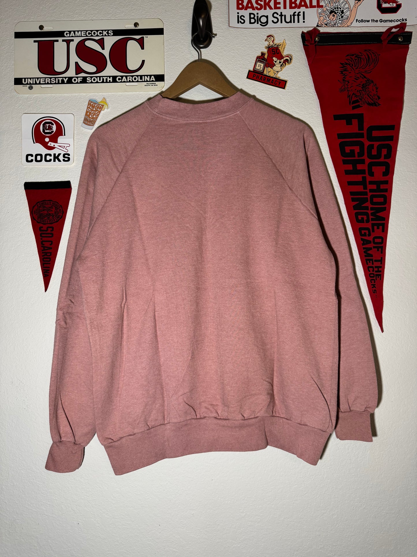 80s Carolina Gamecock Block Crewneck