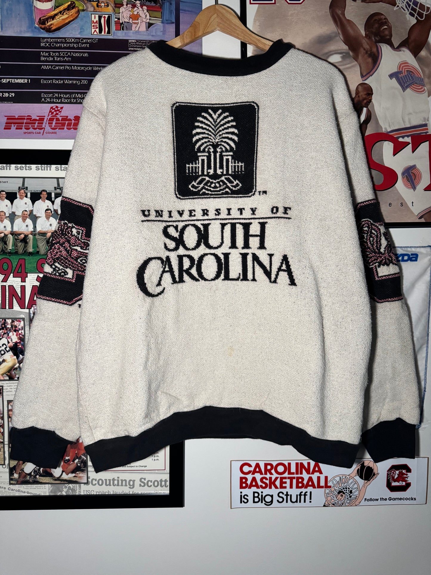90s UofSC Tapestry Crewneck