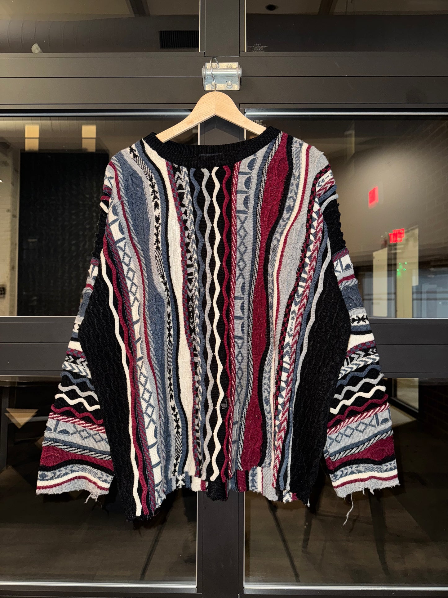 90s Cropped Coogi Sweater