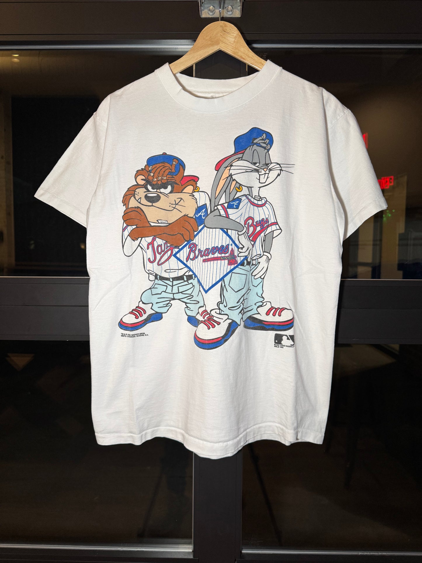 90s Looney Tunes Braves Tee