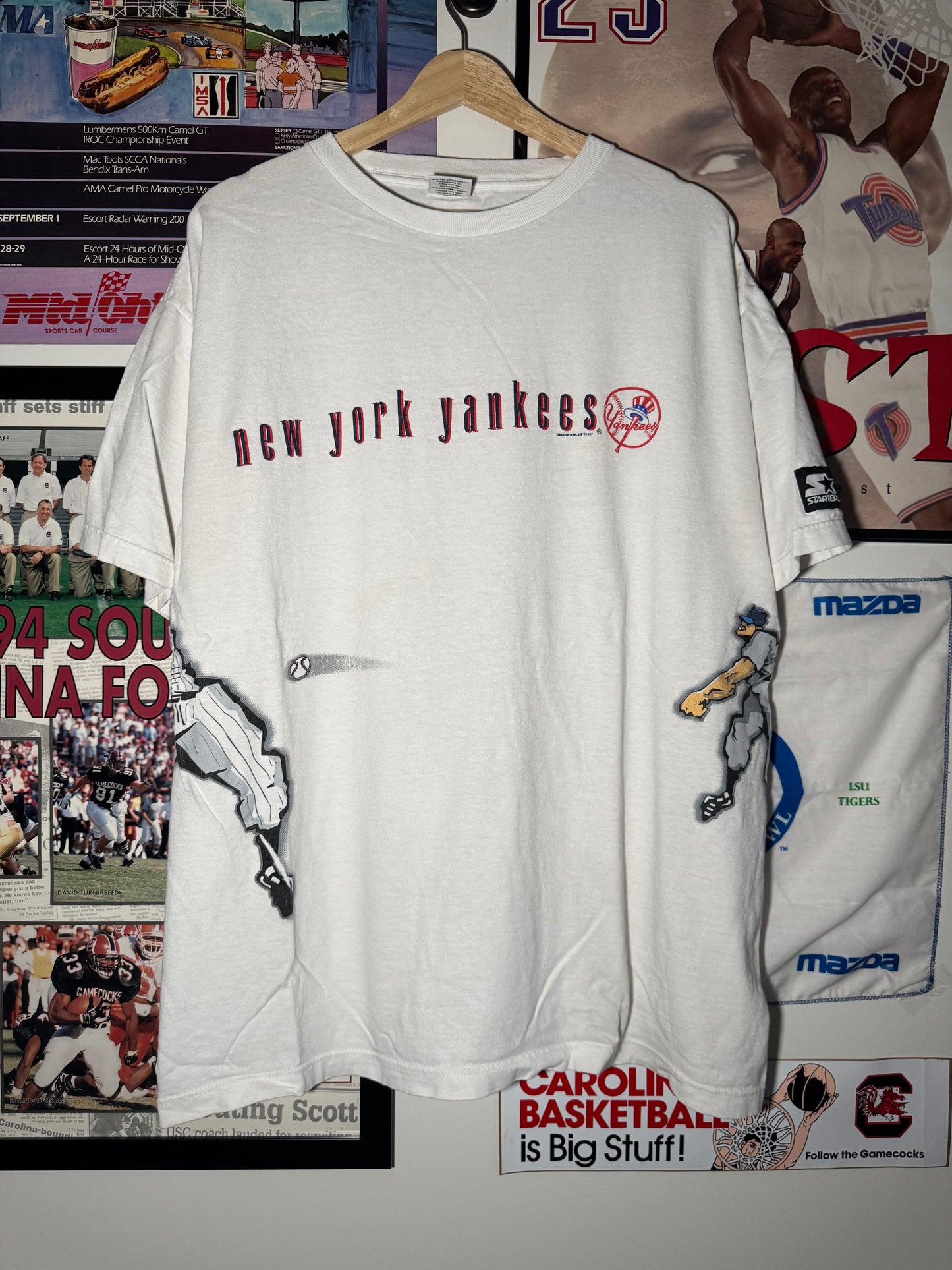 90s NY Yankees Wrap Around Tee
