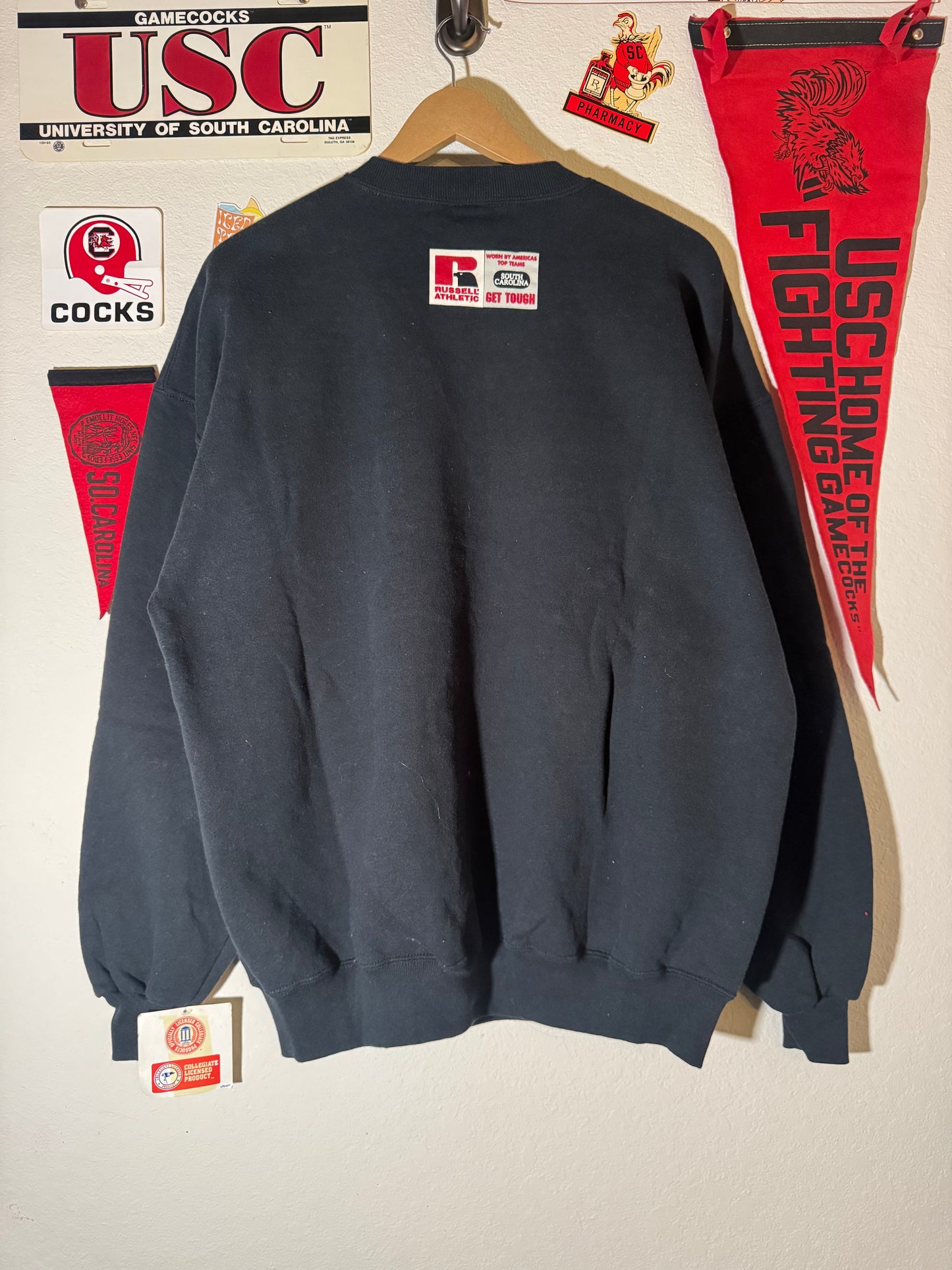 90s Russell Carolina Football Crewneck