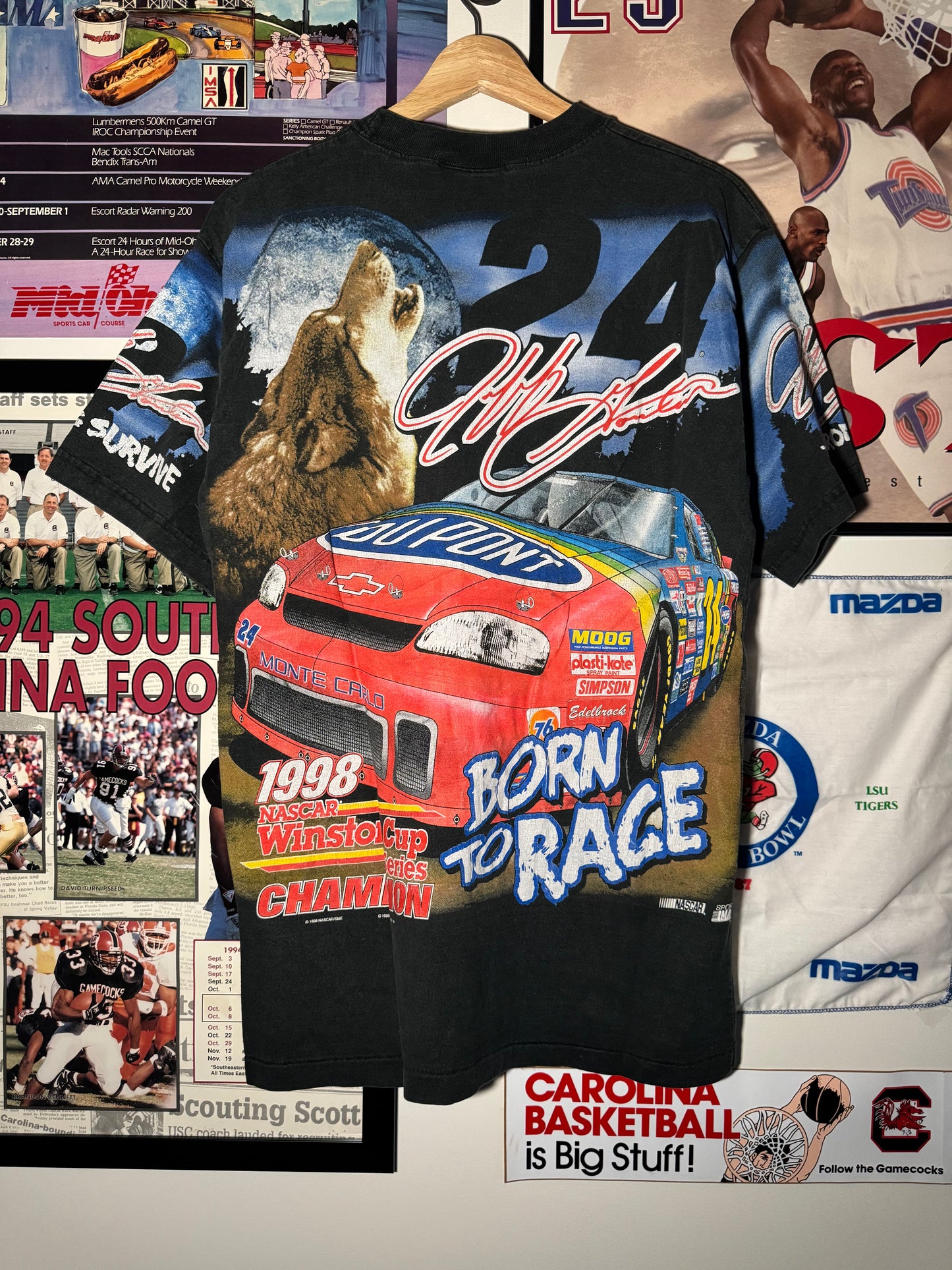 90s Jeff Gordon Leader of the Pack AOP Tee
