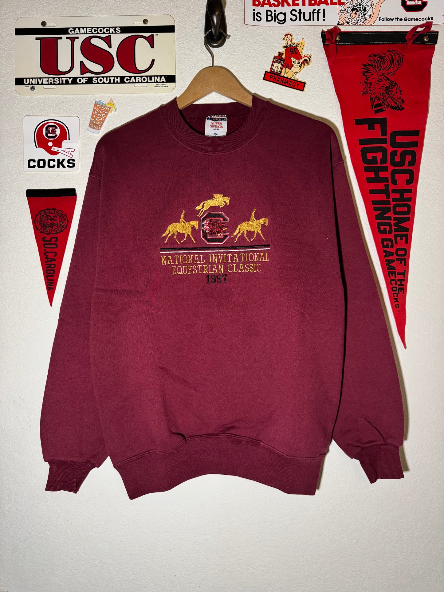 ‘97 Gamecock Equestrian Crewneck