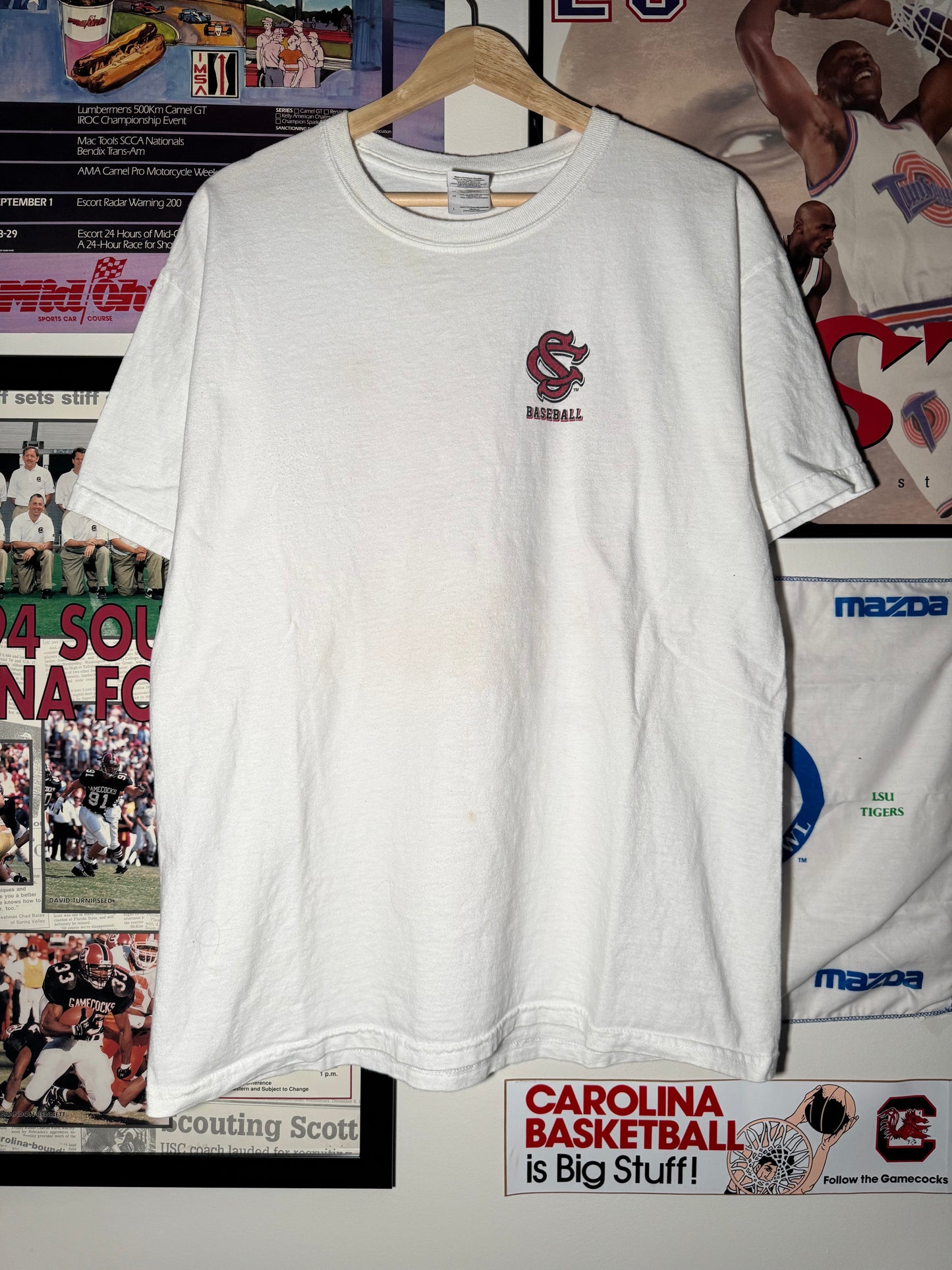 Y2K Fear The Fish Baseball Tee
