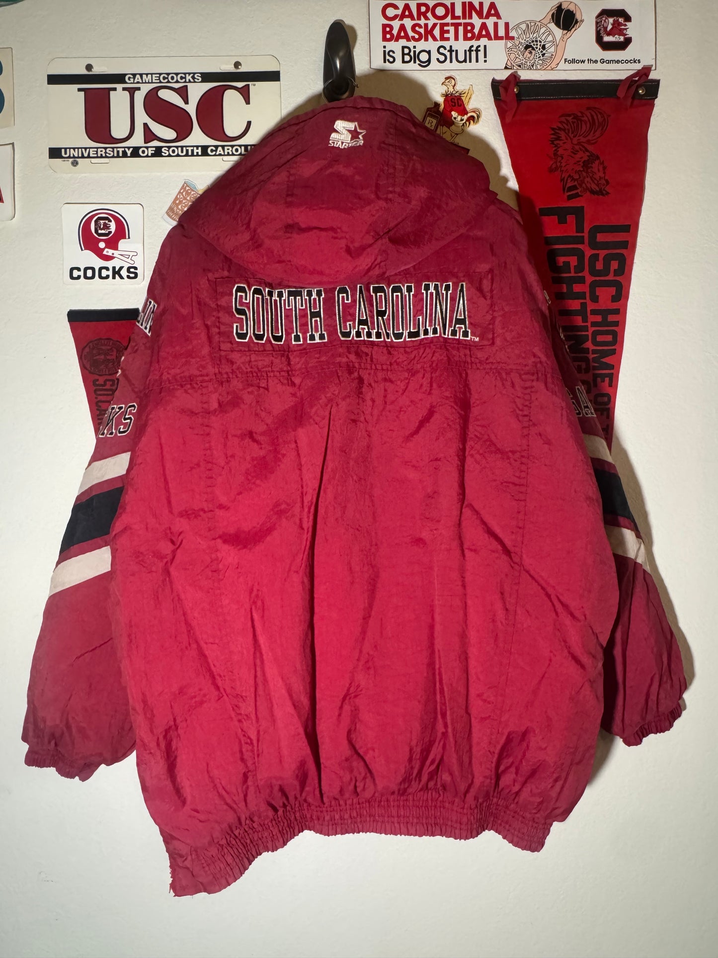 90s Starter South Carolina Full Zip Puffer