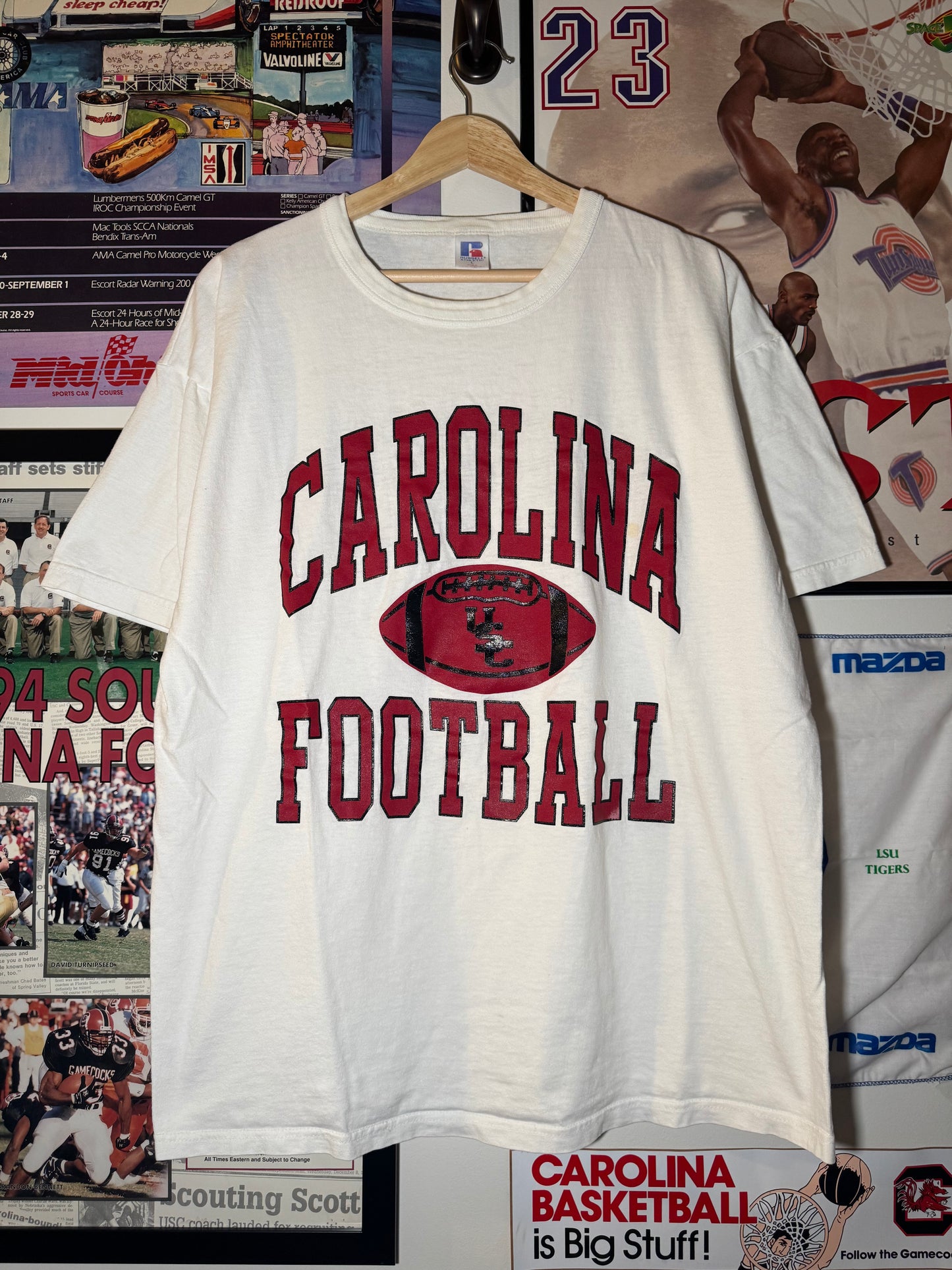 80s Carolina Football Russell Tee