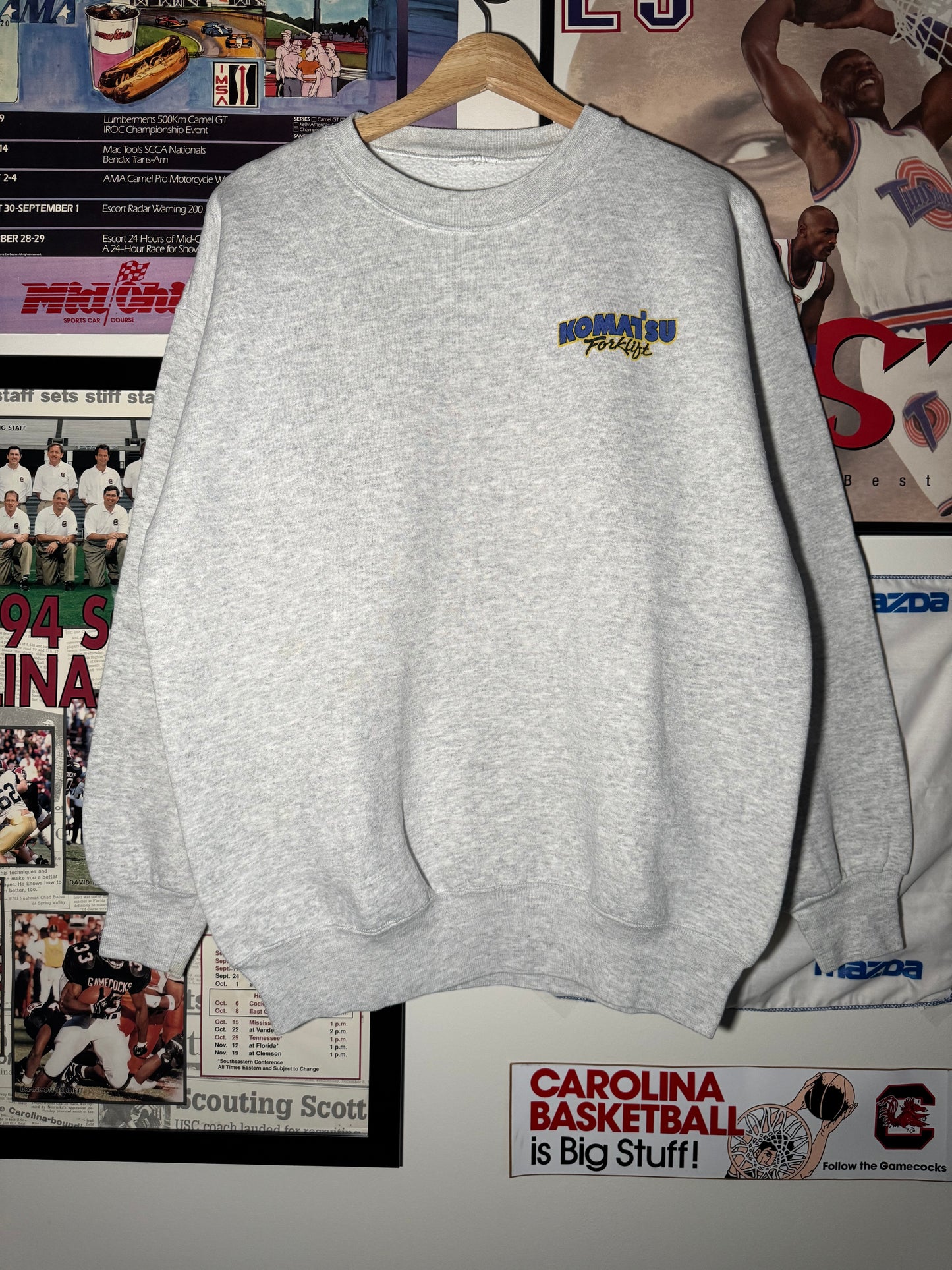 90s Komatsu Forklift Crewneck
