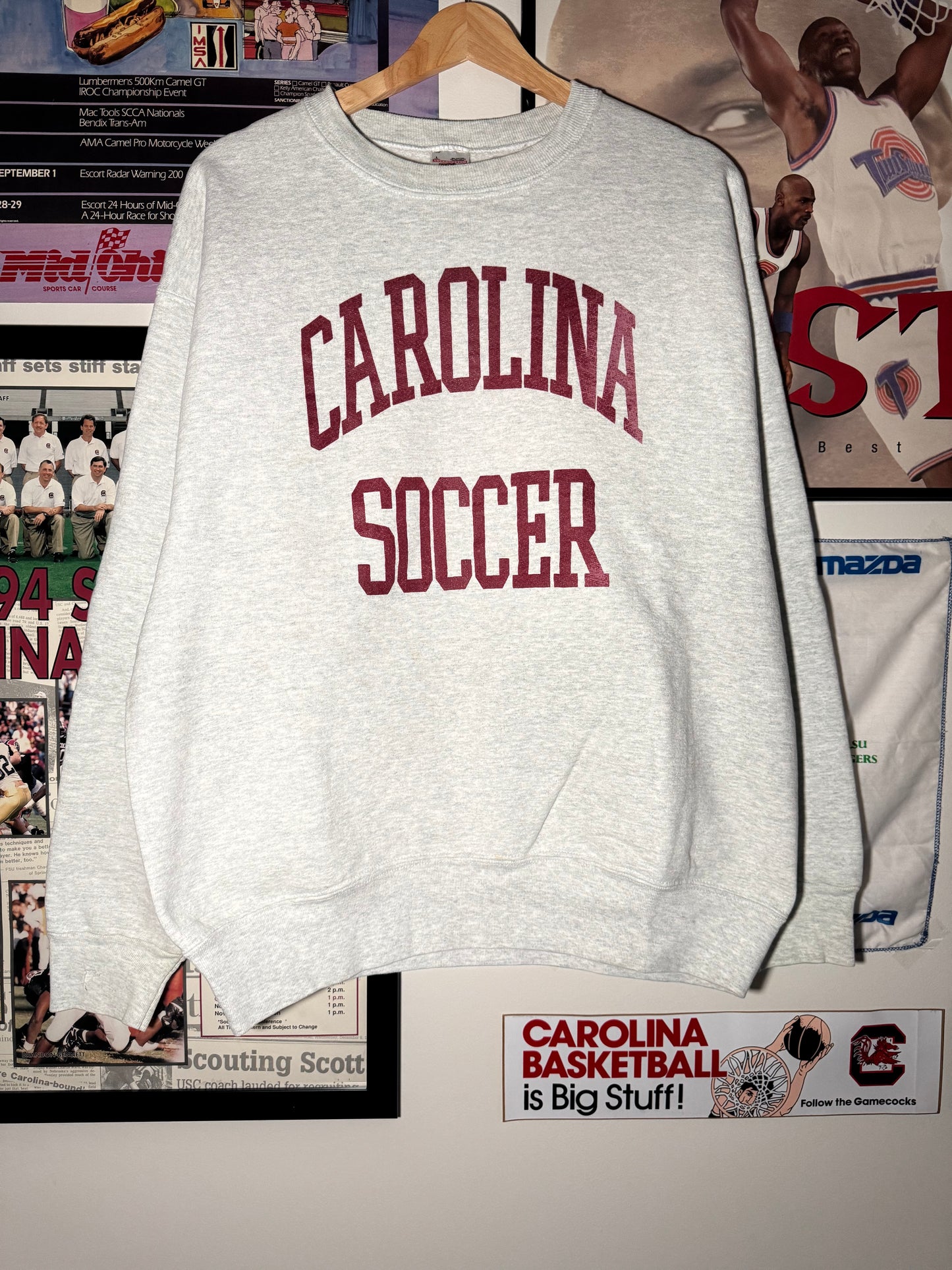 90s Carolina Soccer Crewneck