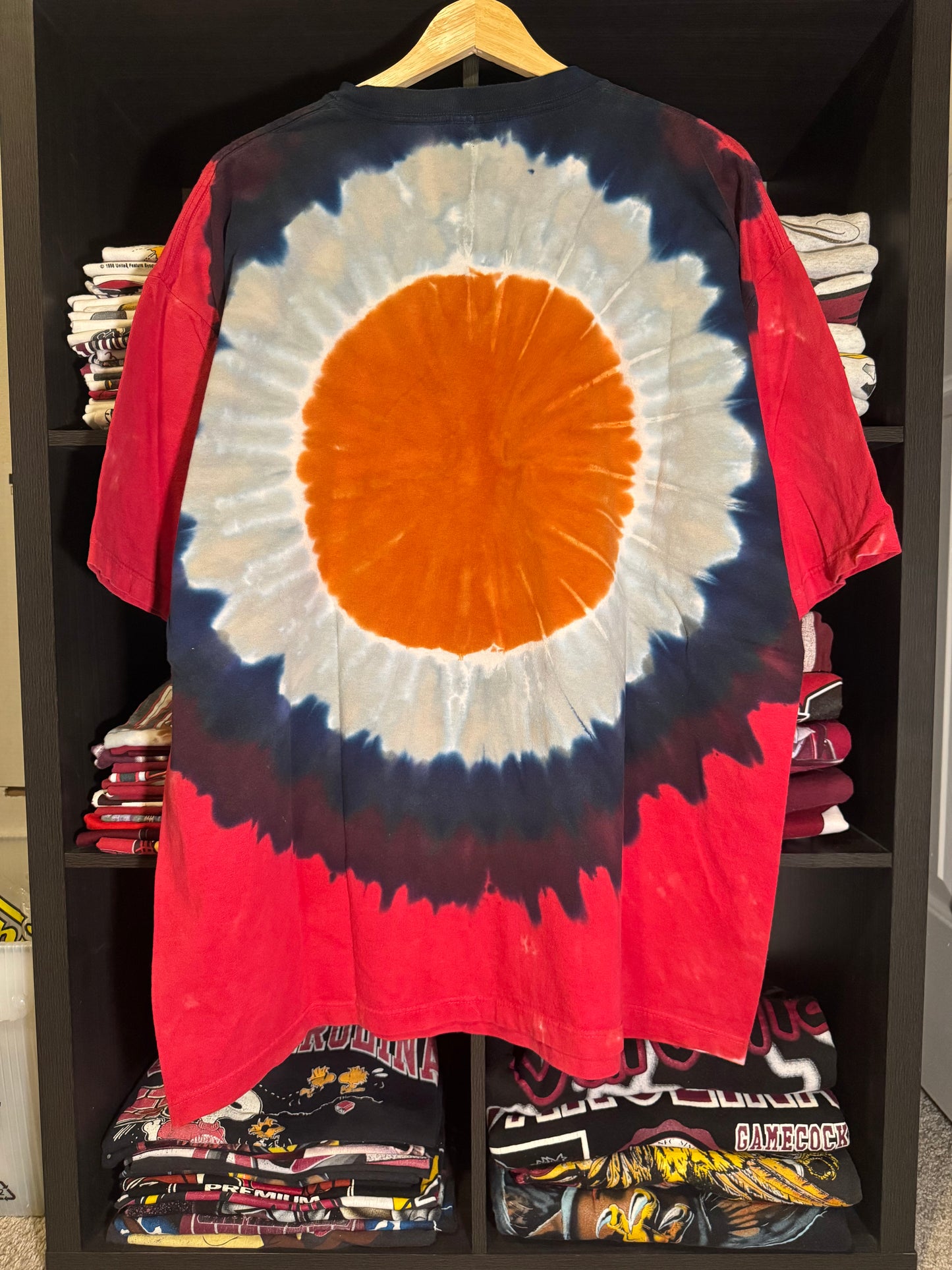 90s Gamecock Basketball Liquid Blue Tee