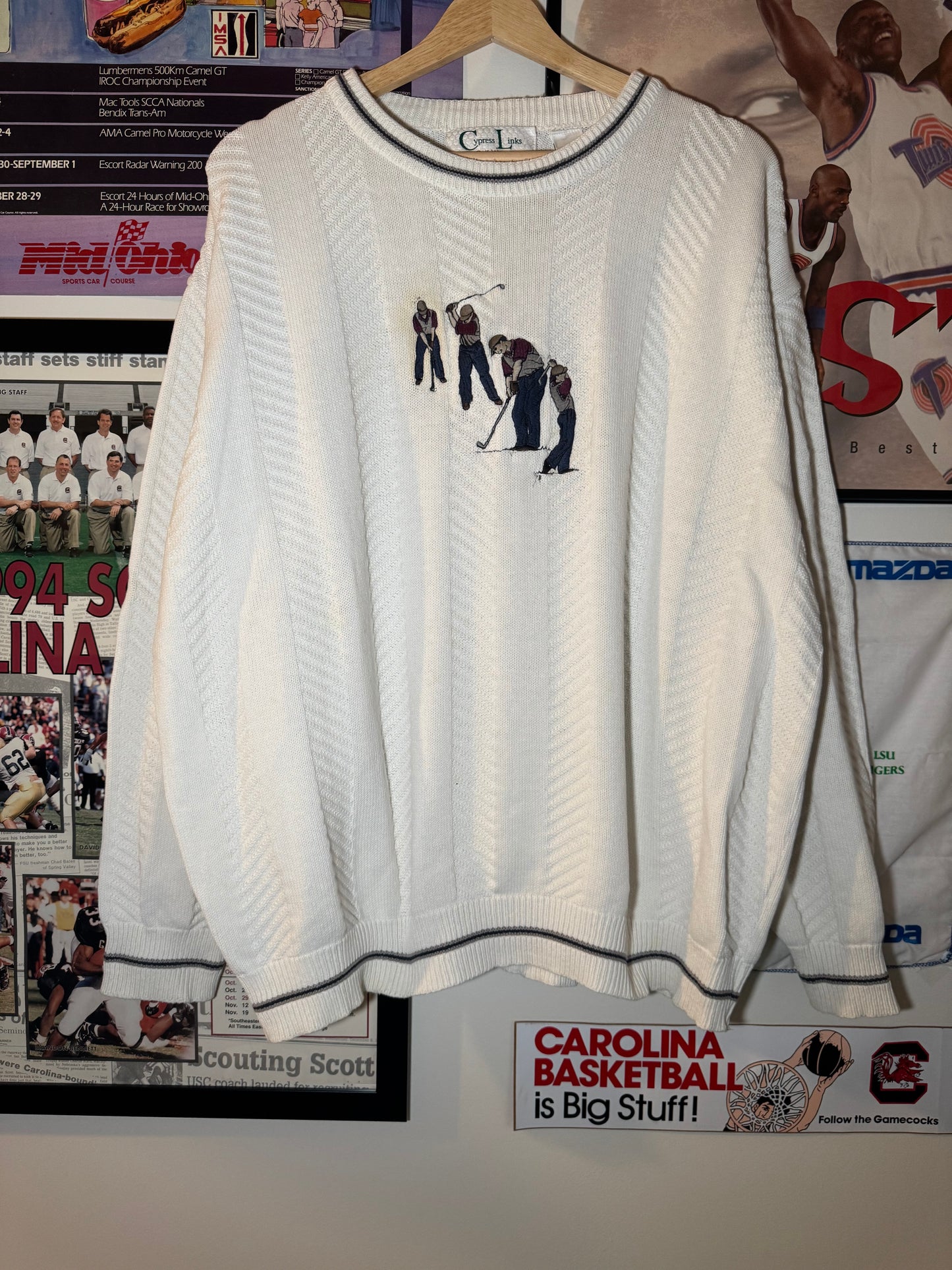 90s Golf Sweater
