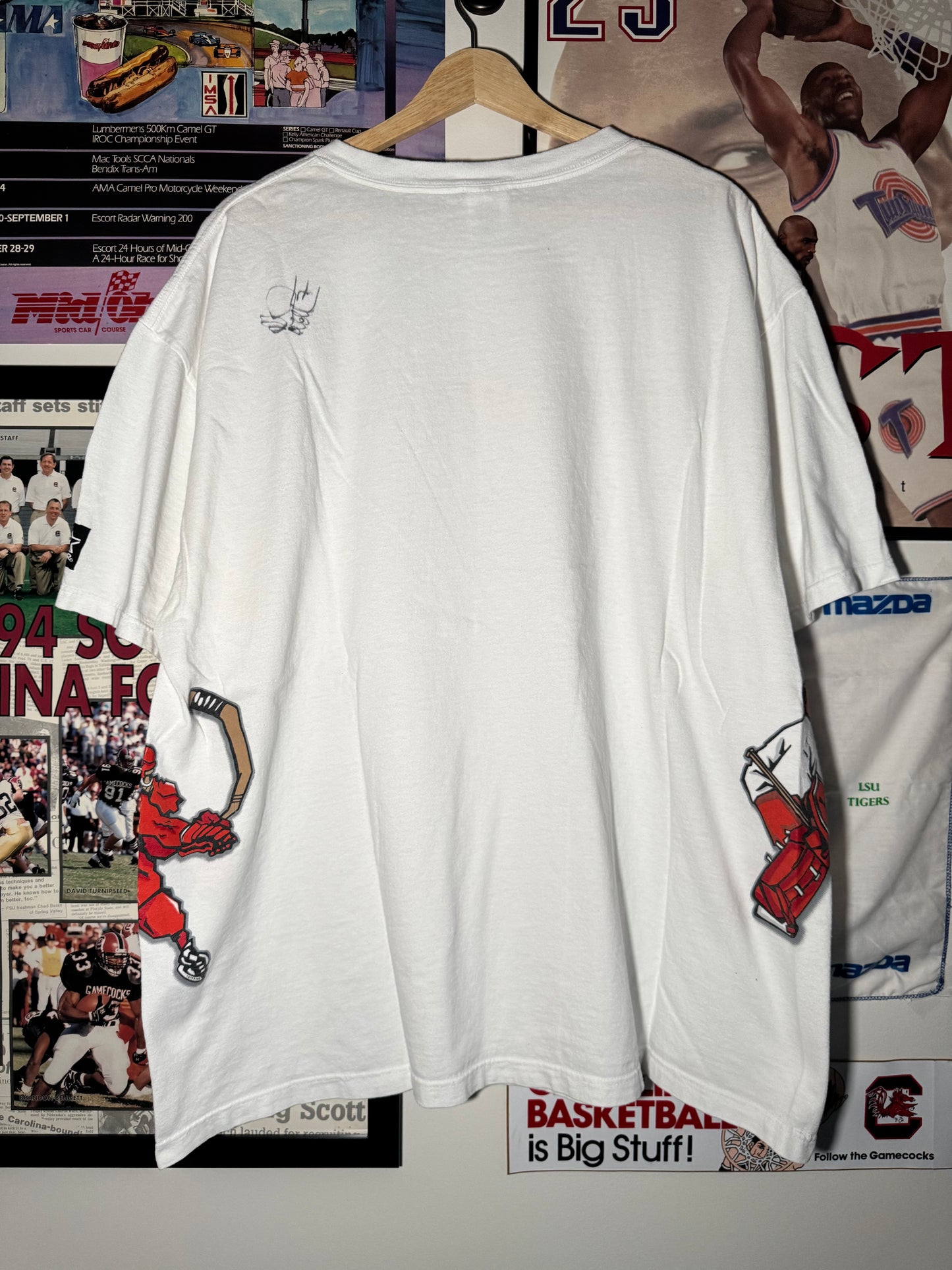 90s Carolina Hurricanes Wrap Around Tee