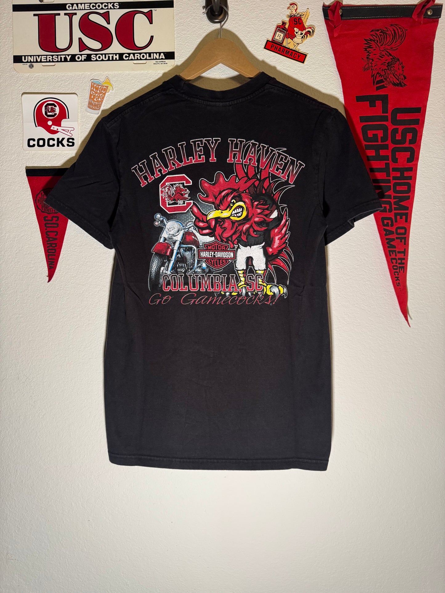 Y2K Gamecock Harley Tee