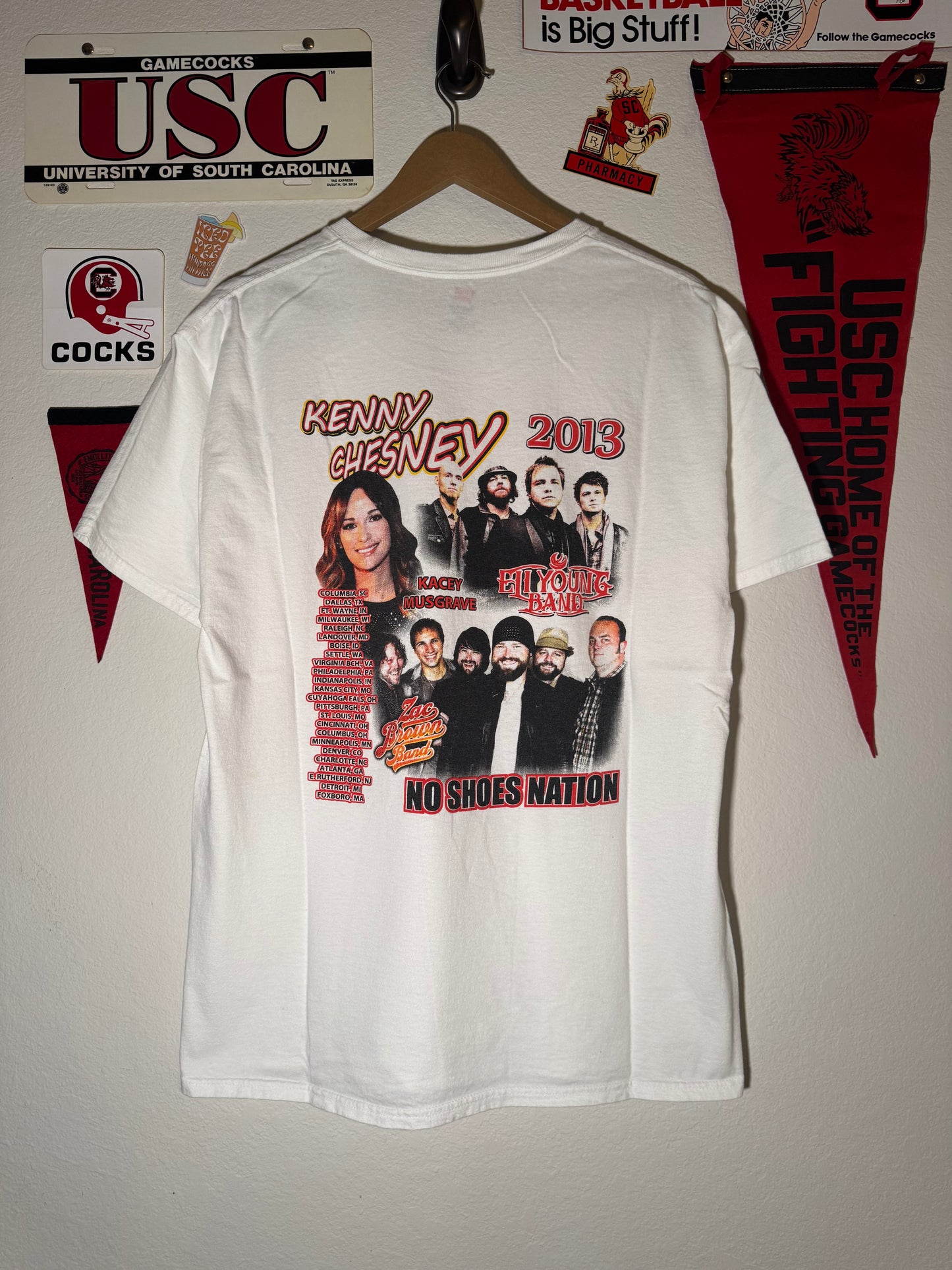 2013 Kenny Chesney Gamecock Tee