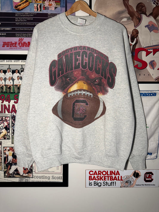 90s Gamecock Face Your Fears Crewneck