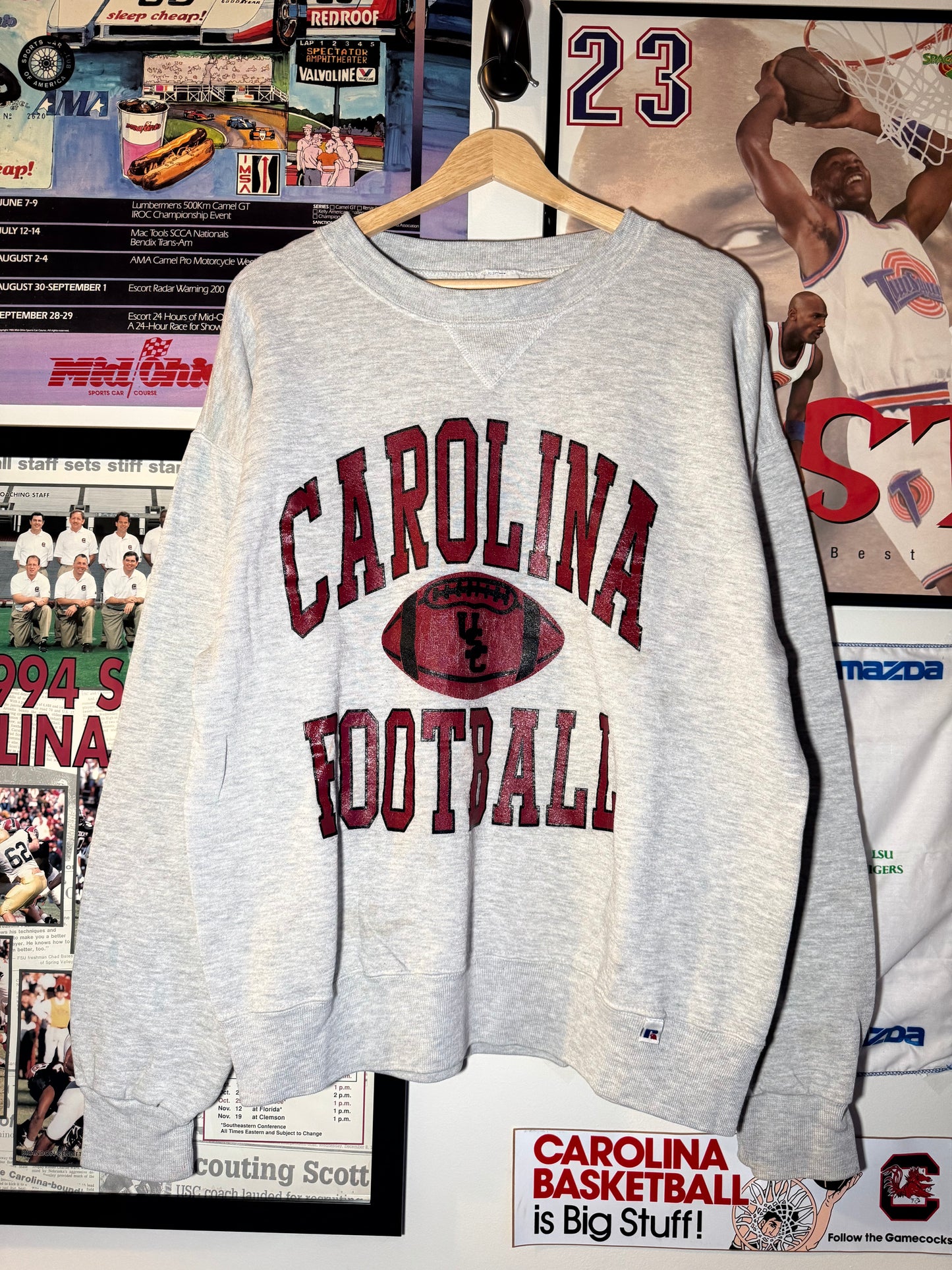 90s Carolina Football Russell Crewneck