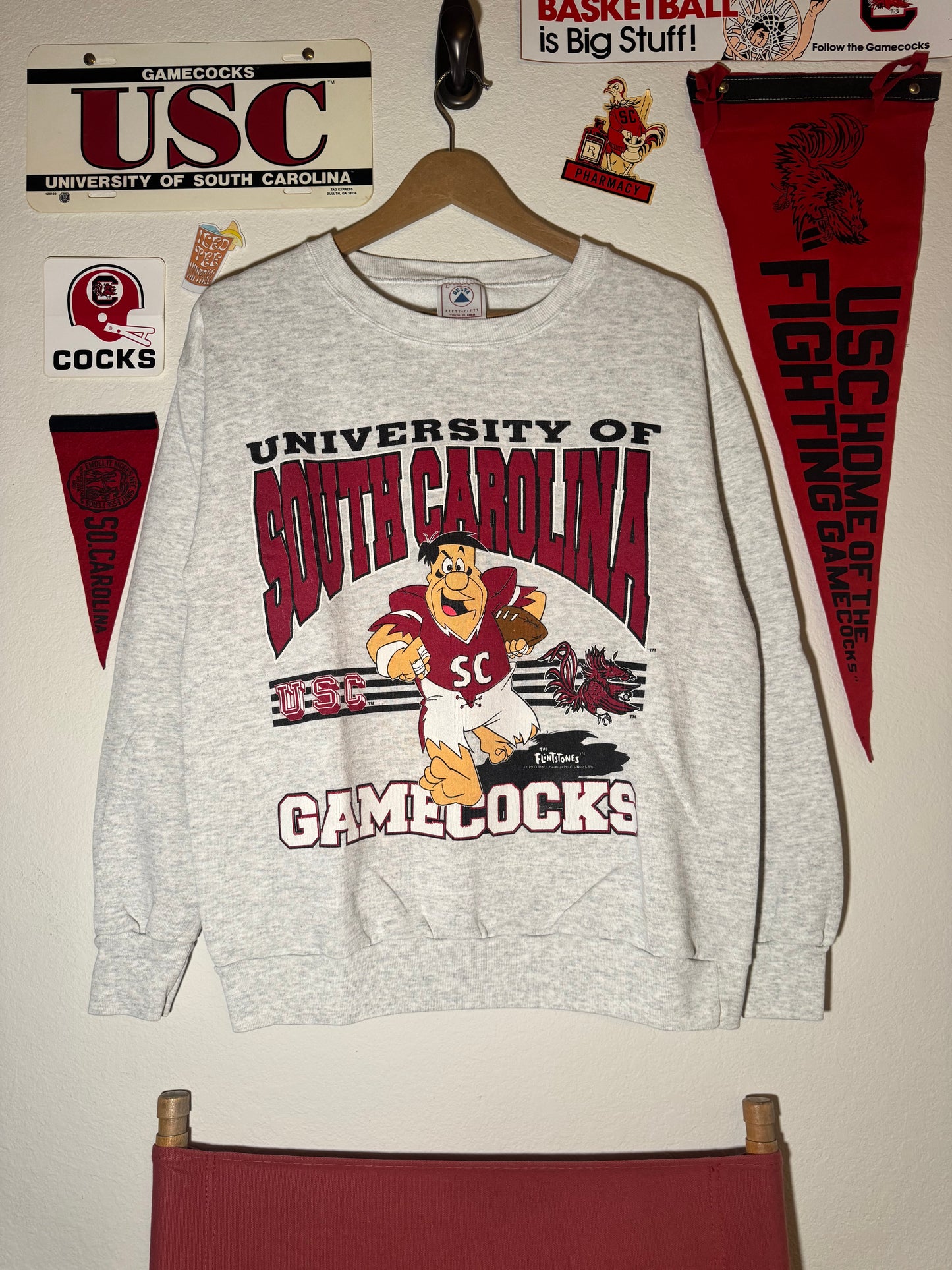 90s Flinstones Gamecock Crewneck