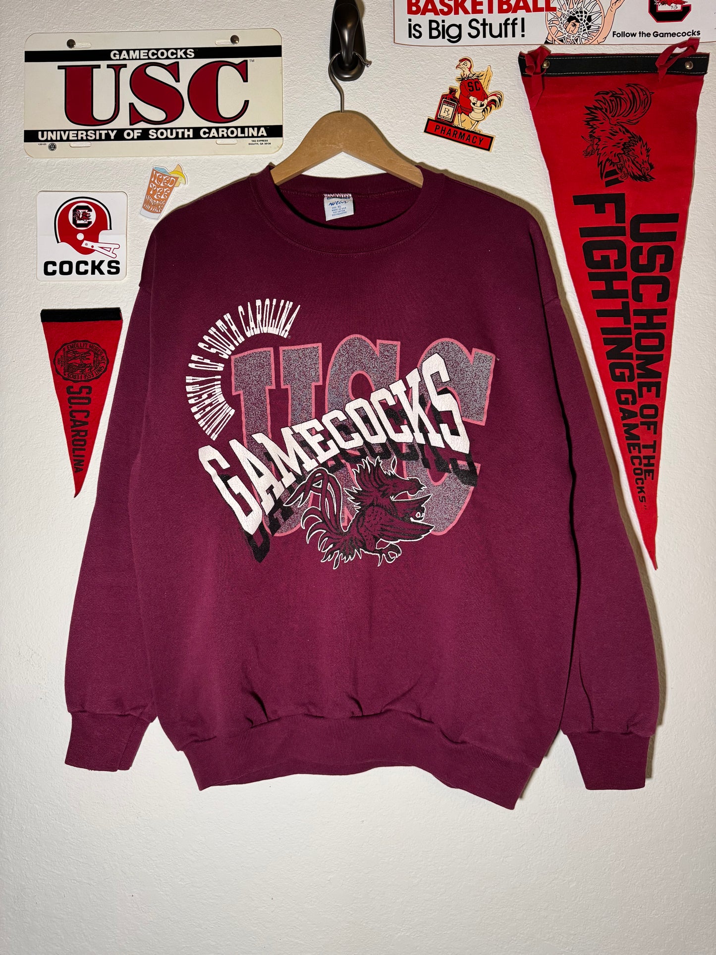90s USC Big Logo Crewneck