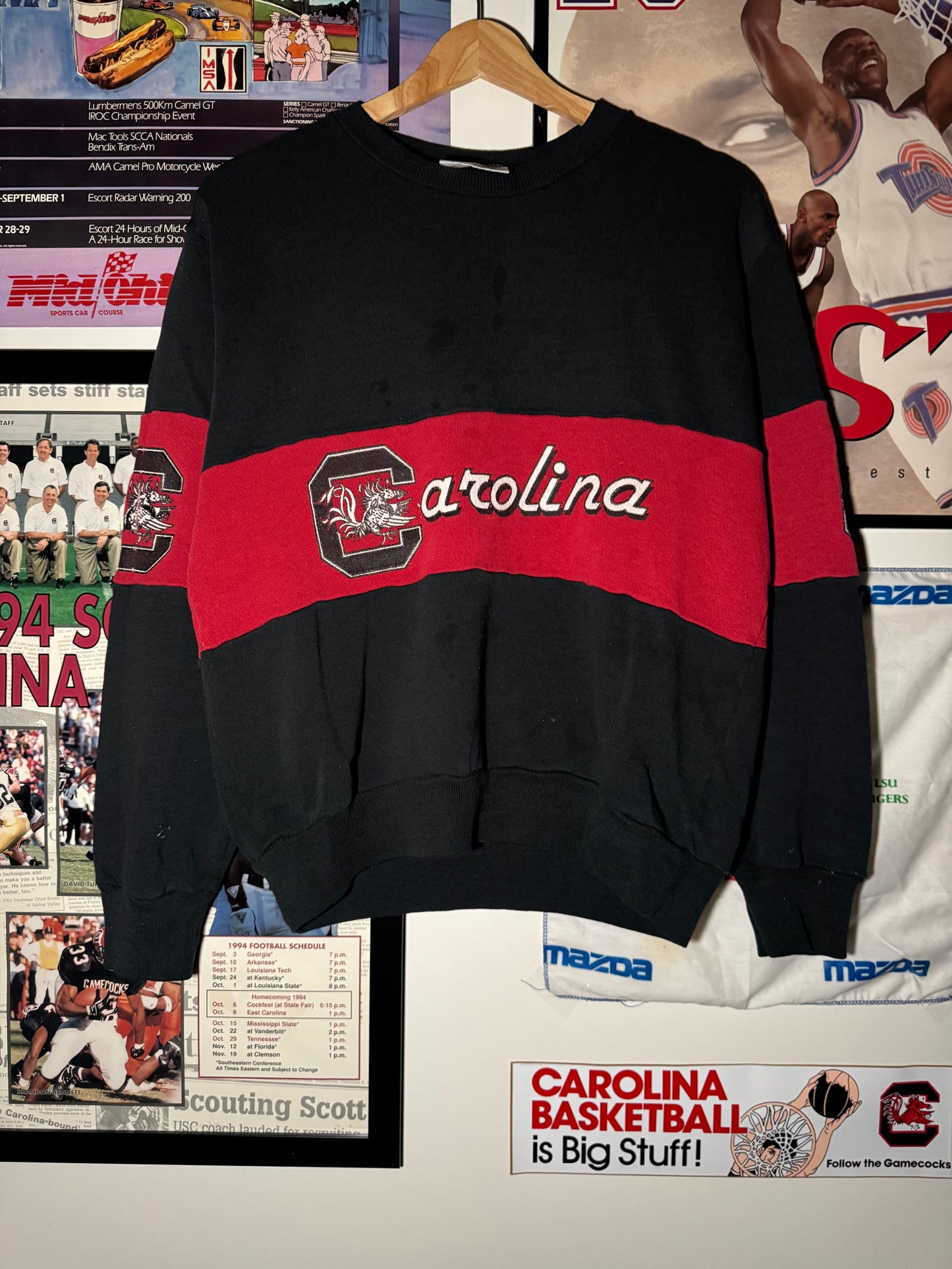 80s Carolina 2 Tone Crewneck