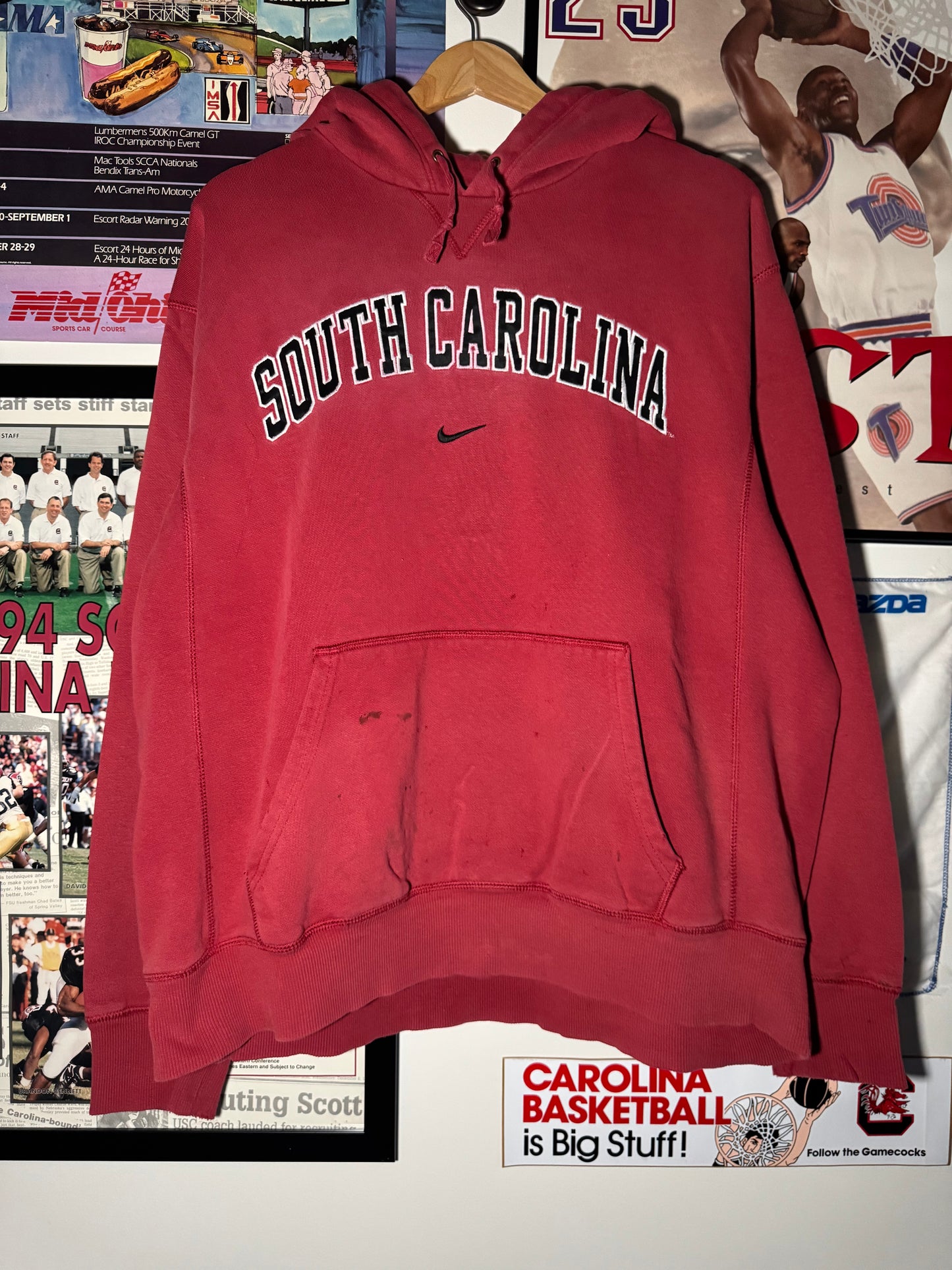 90s Thrashed S.Carolina Nike Hoodie