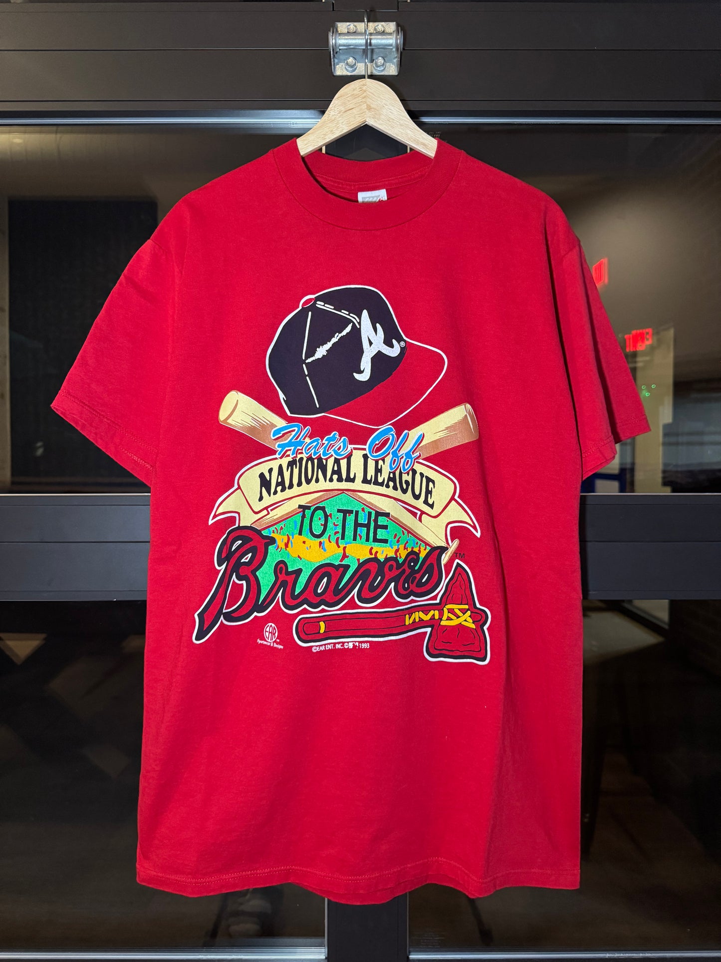 90s Braves Hats Off Tee