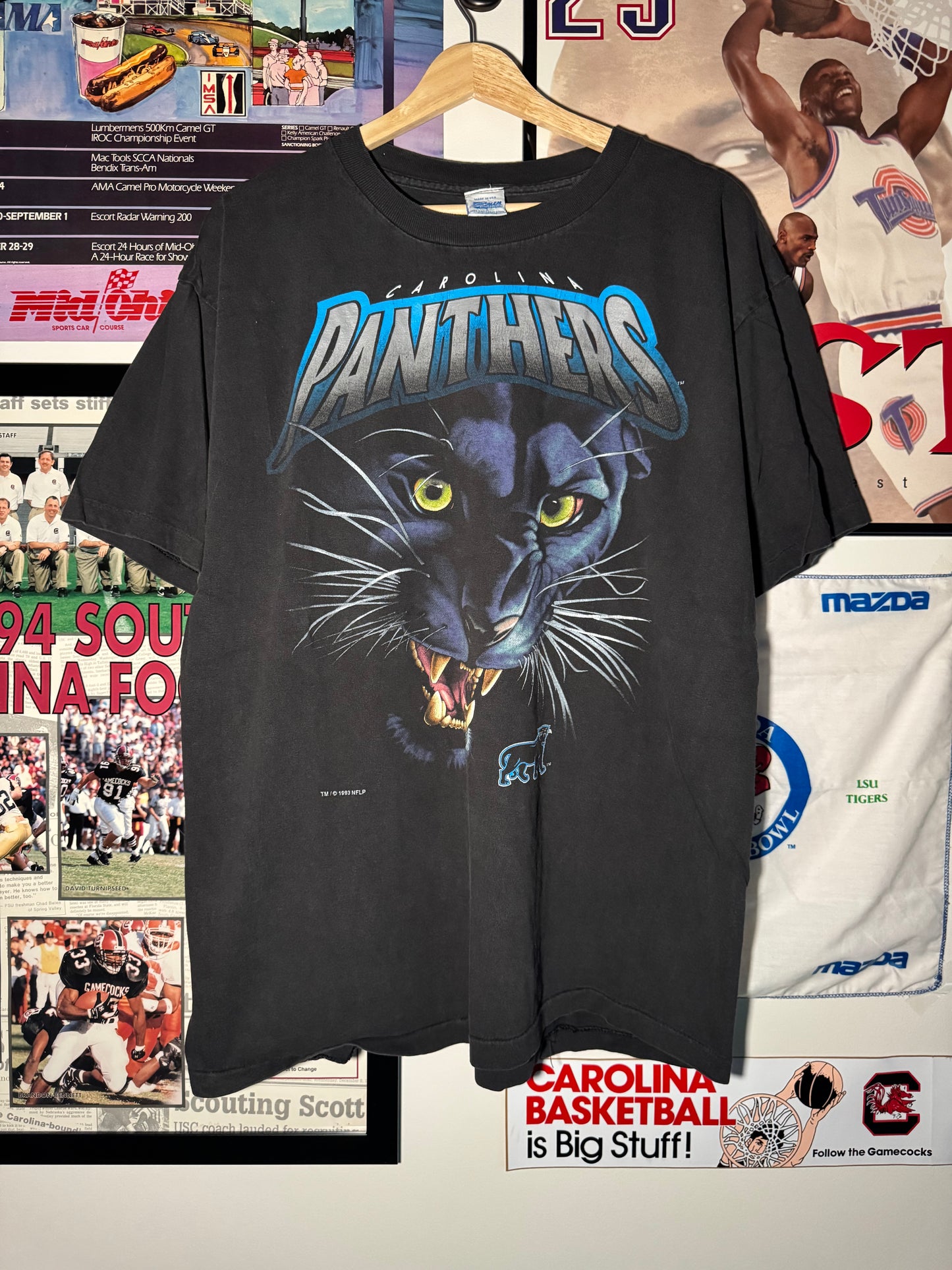 90s Panthers Salem Face Tee