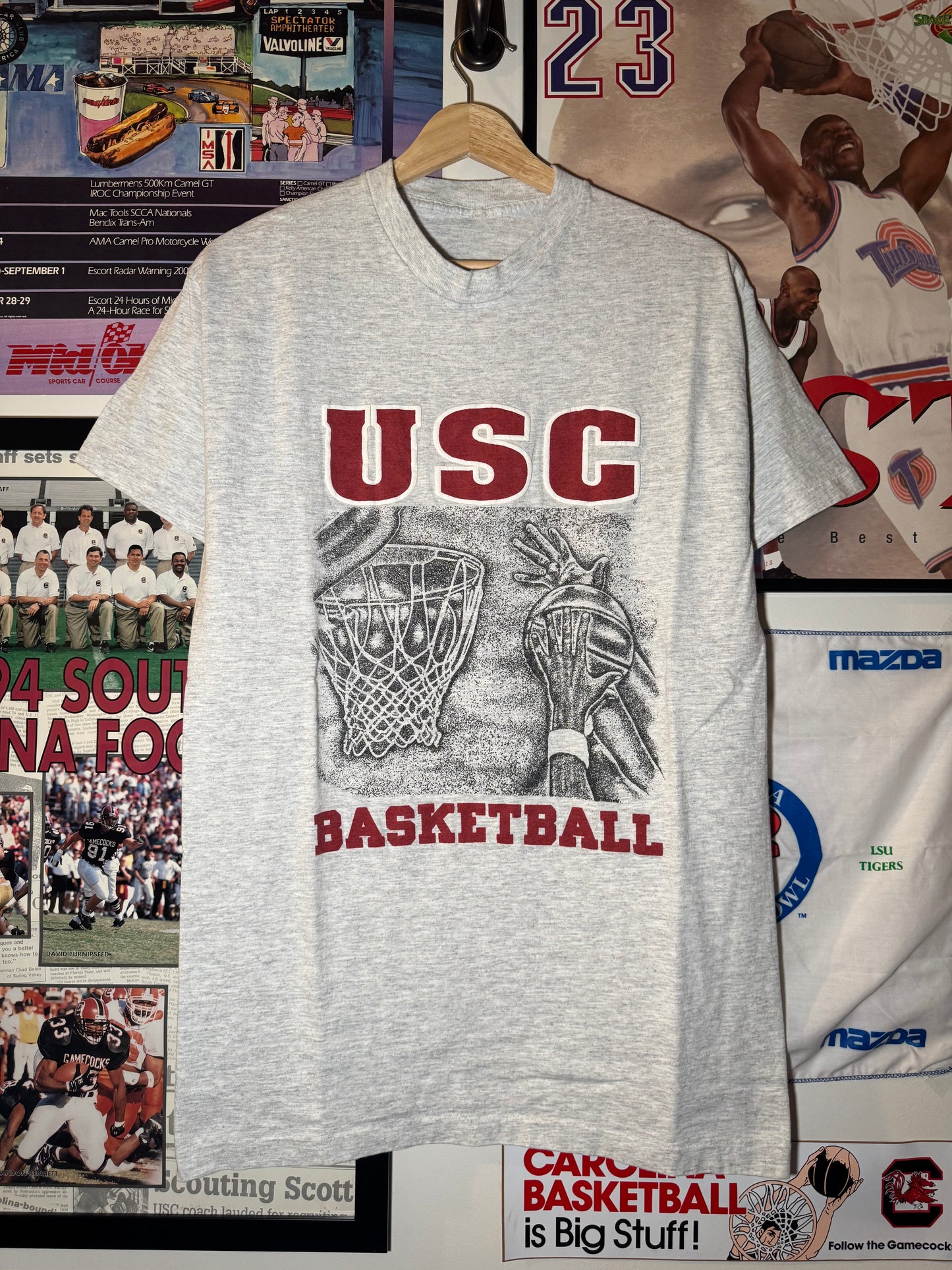 90s USC basketball Tee