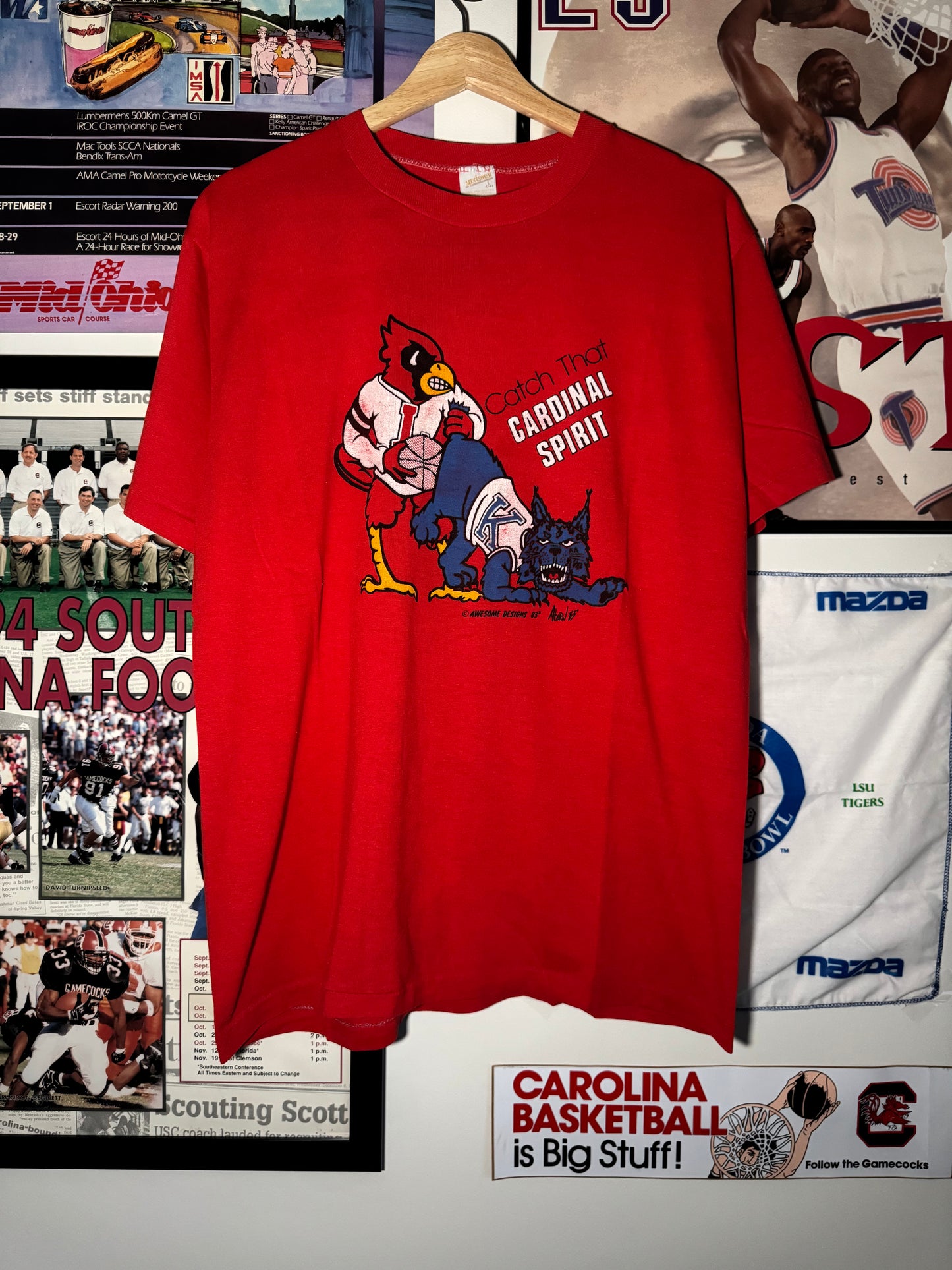 80s Louisville Basketball Tee