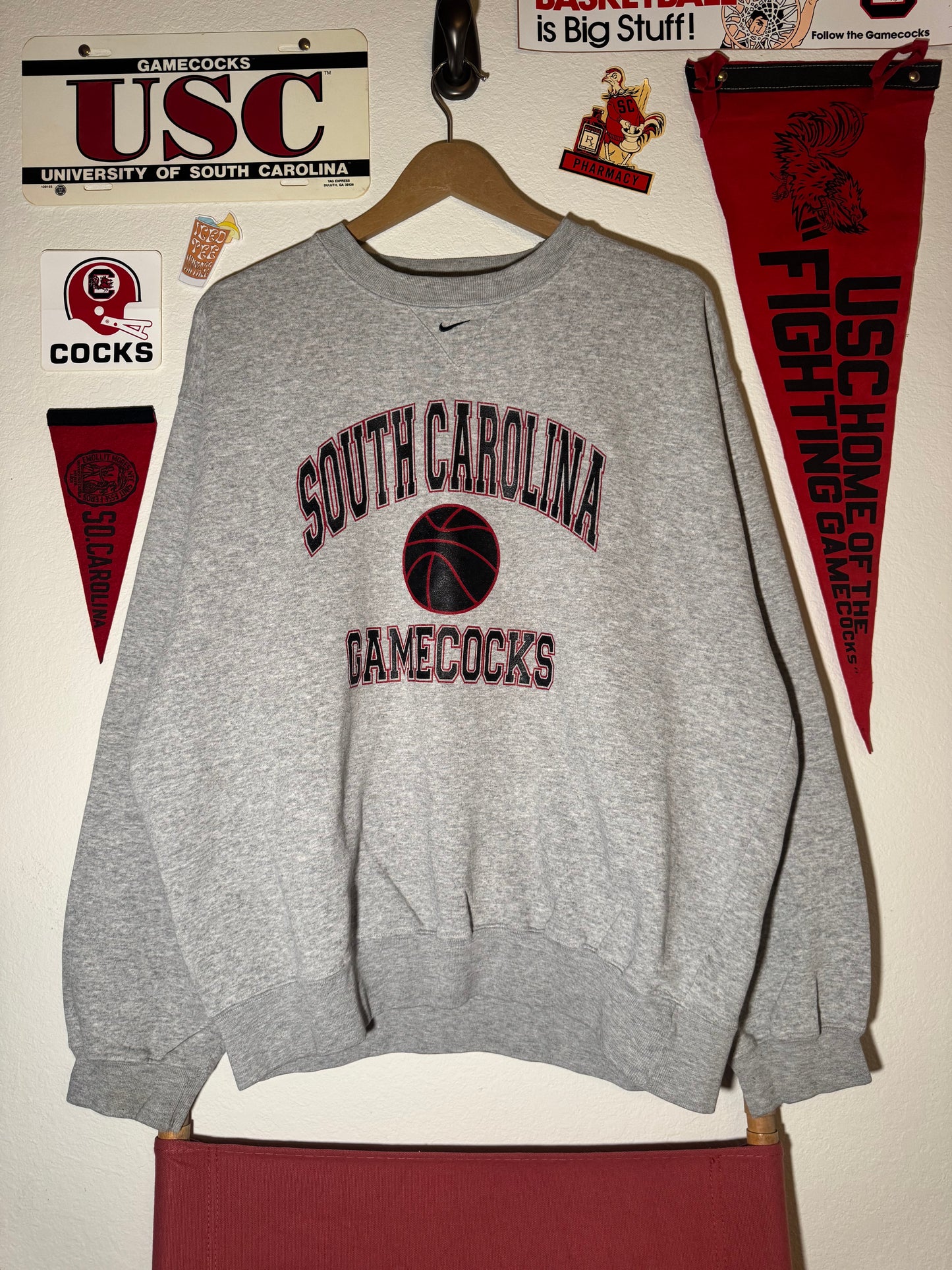 90s Nike South Carolina Basketball Crewneck
