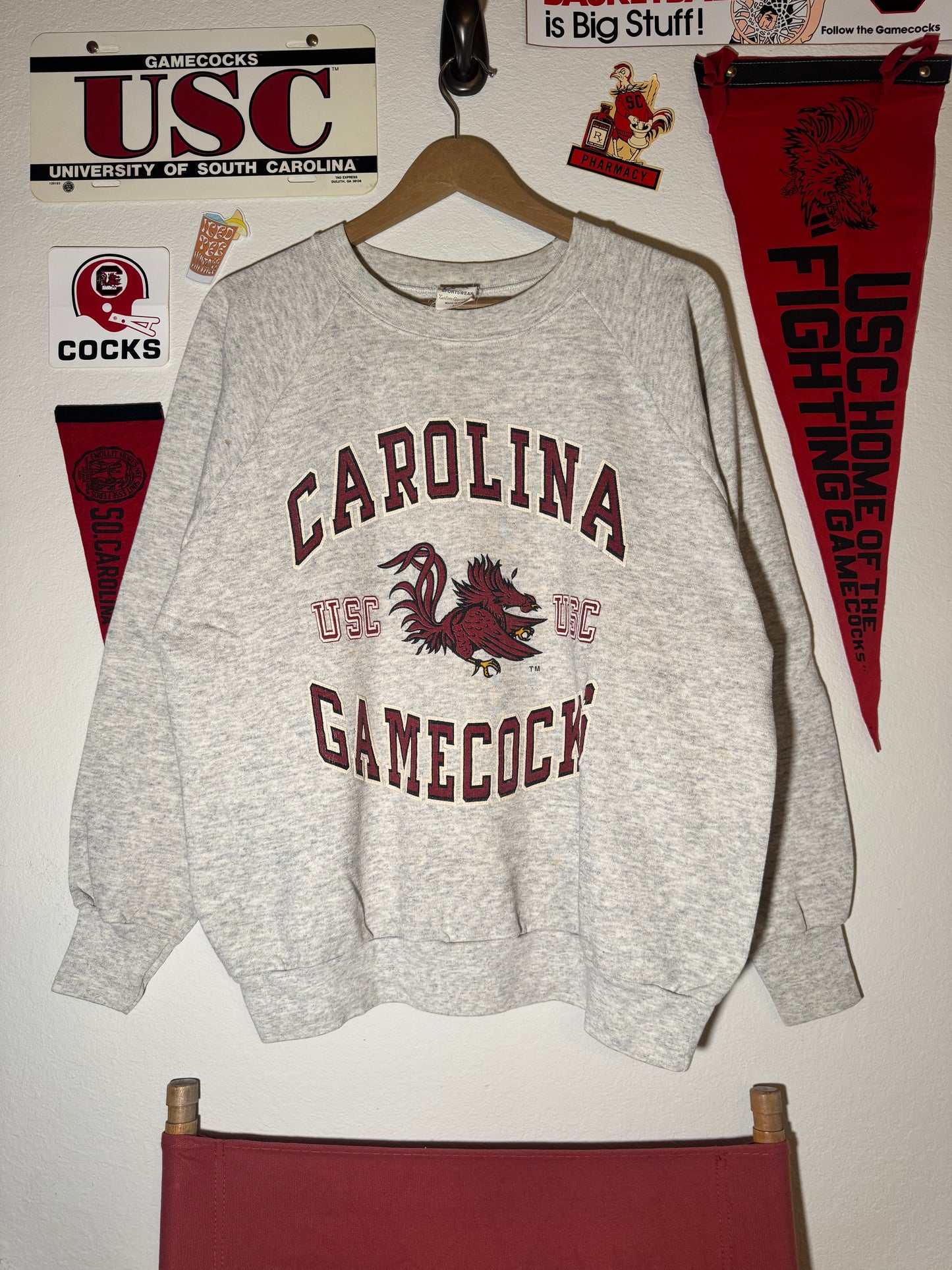 80s Carolina Gamecock Crewneck
