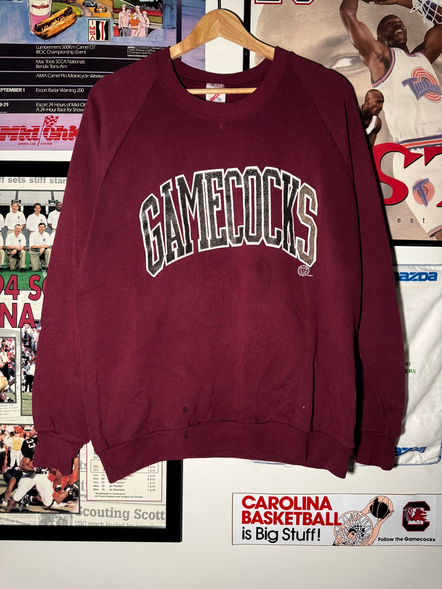 80s Gamecocks Glitter Crewneck