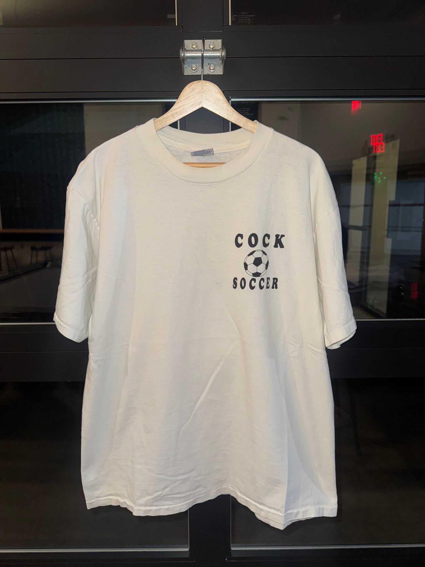 90s Cock Soccer t-shirt