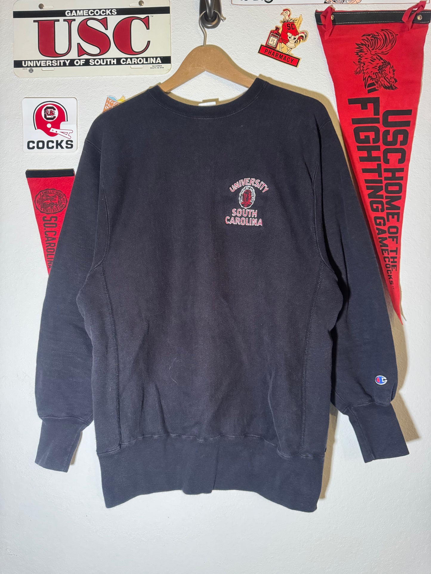 90s Carolina Crest Reverse Weave