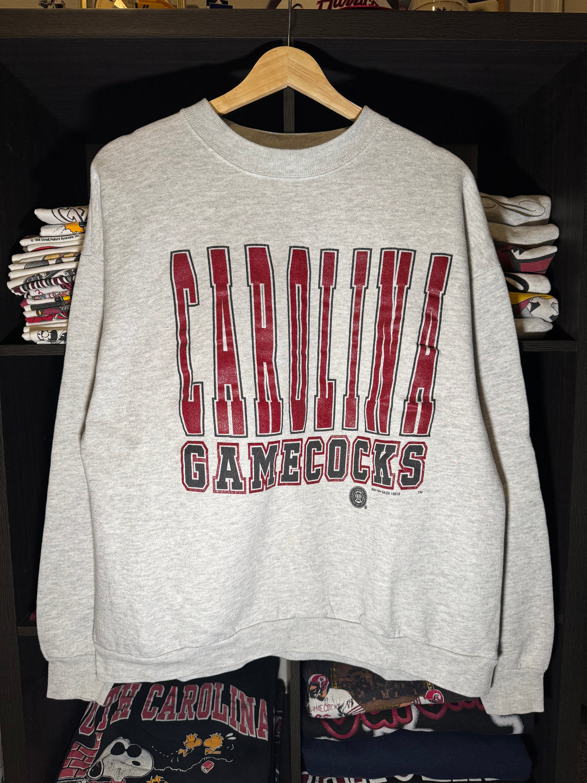 90s Carolina Gamecock Go Cocks Crewneck