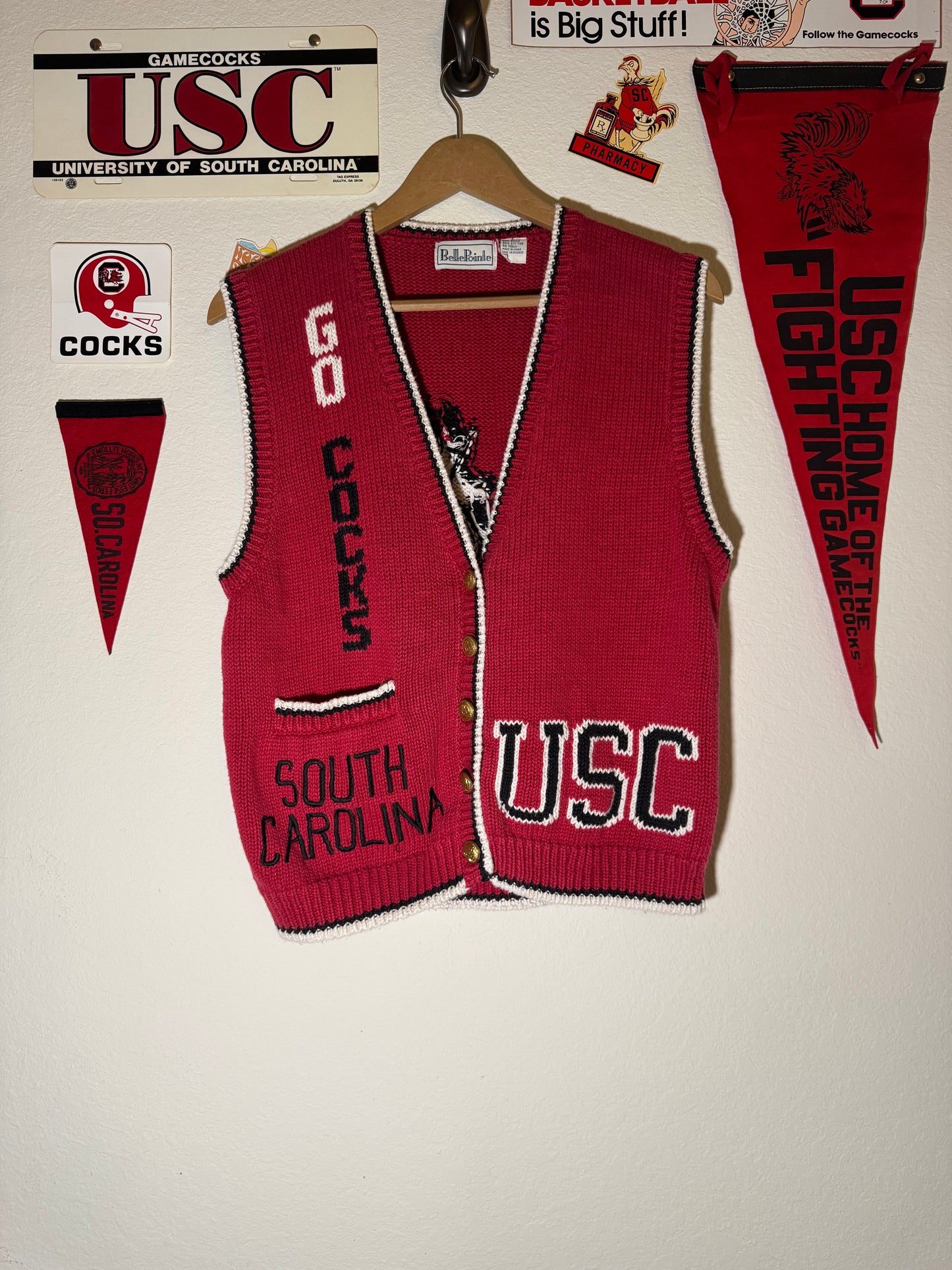 90s Gamecock Sweater Vest