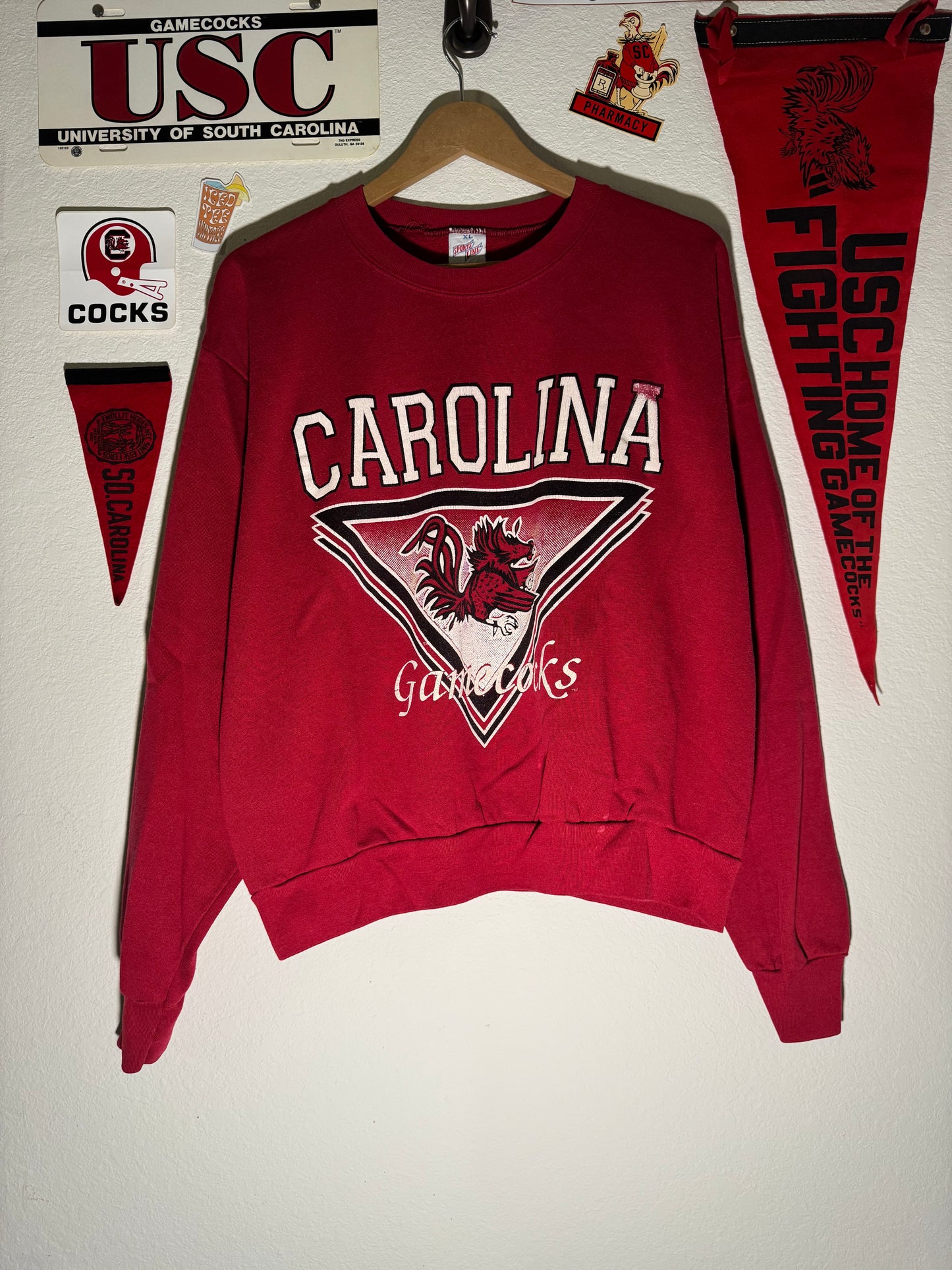 80s Carolina Triangle Crewneck