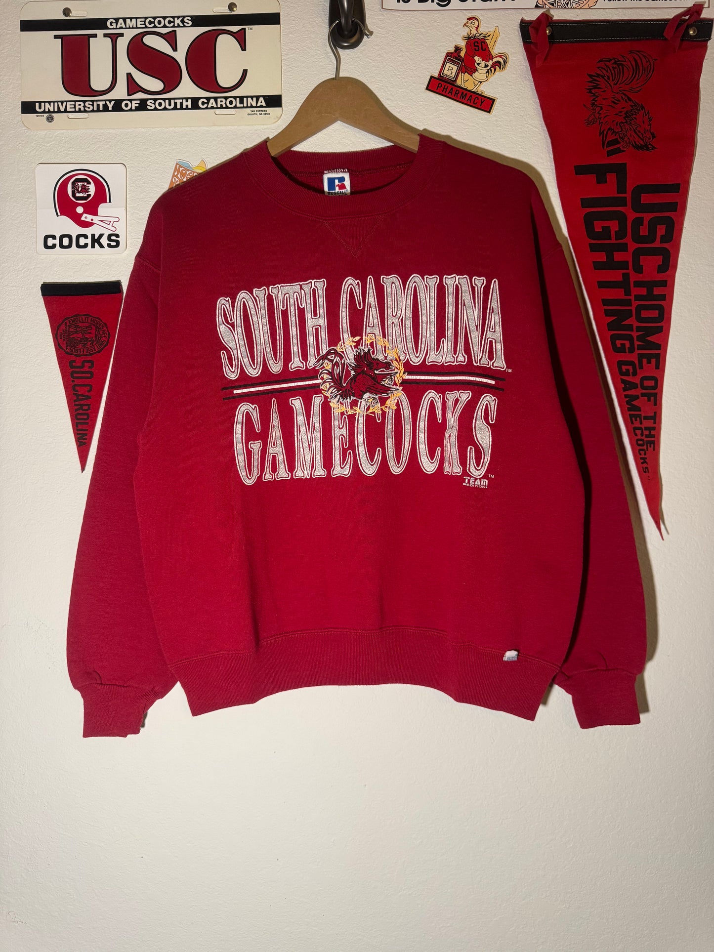 90s Carolina Gamecock Russell Crewneck