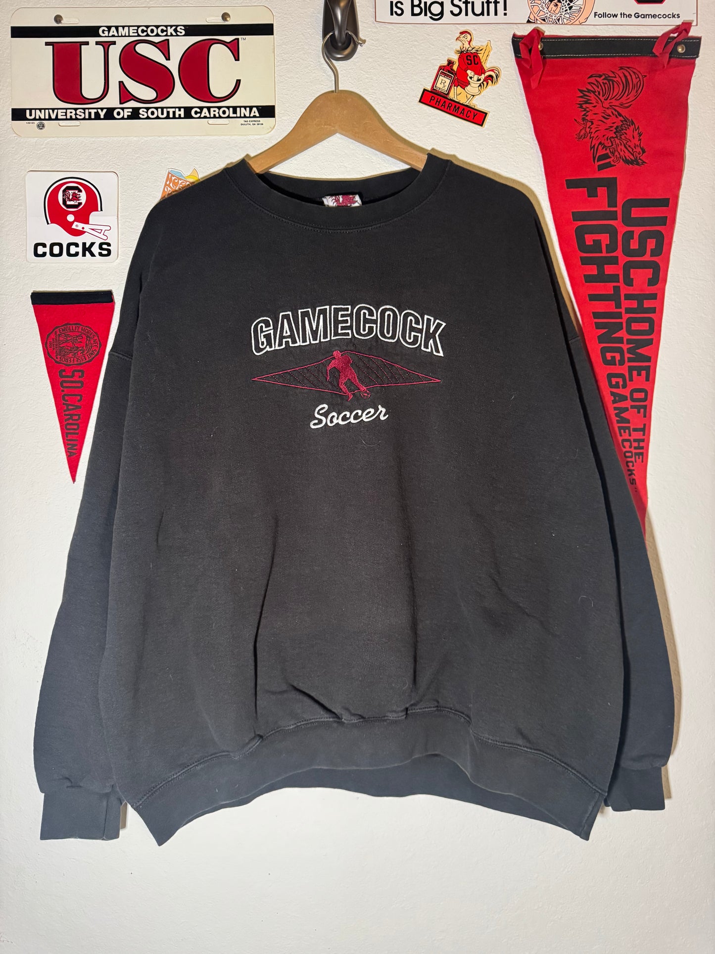 90s Gamecock Soccer Crewneck
