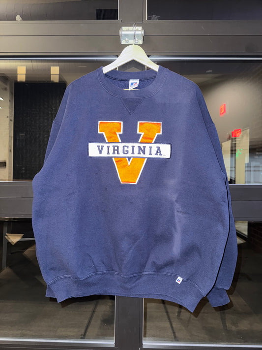 90s Faded UVA Crew
