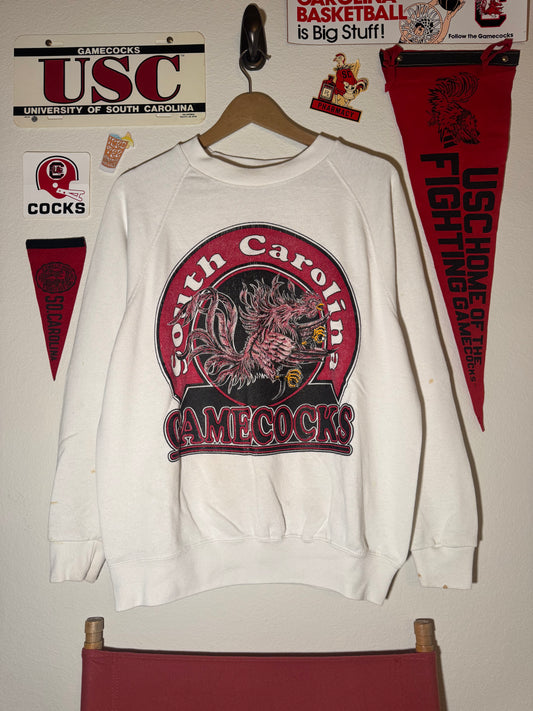 80s Gamecock Circle Crewneck