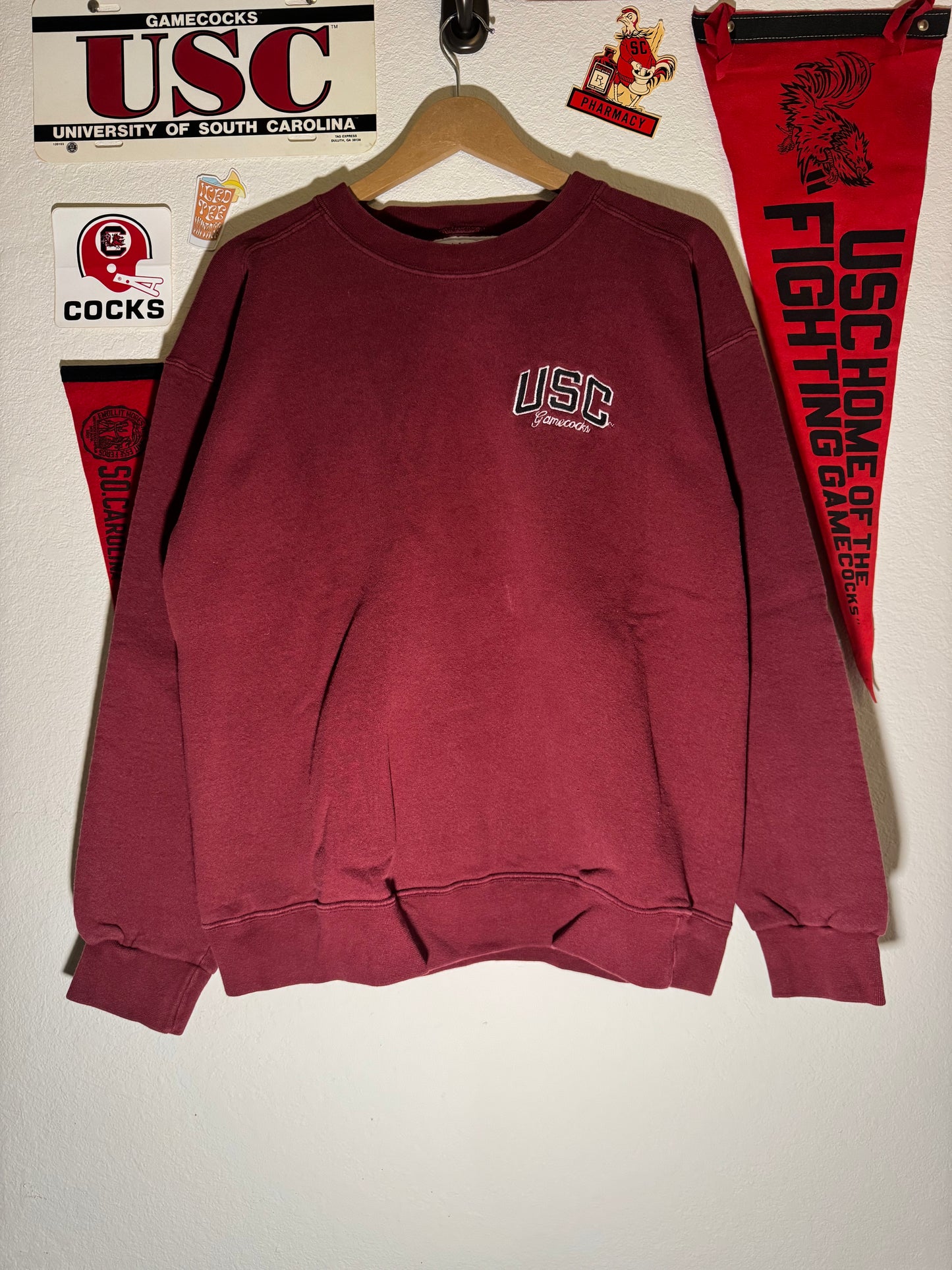 Y2K USC Embroidered Crewneck